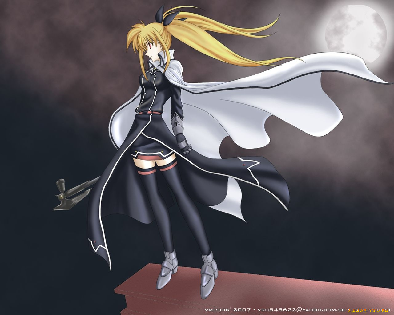 аниме, mahou, shoujo, lyrical, nanoha