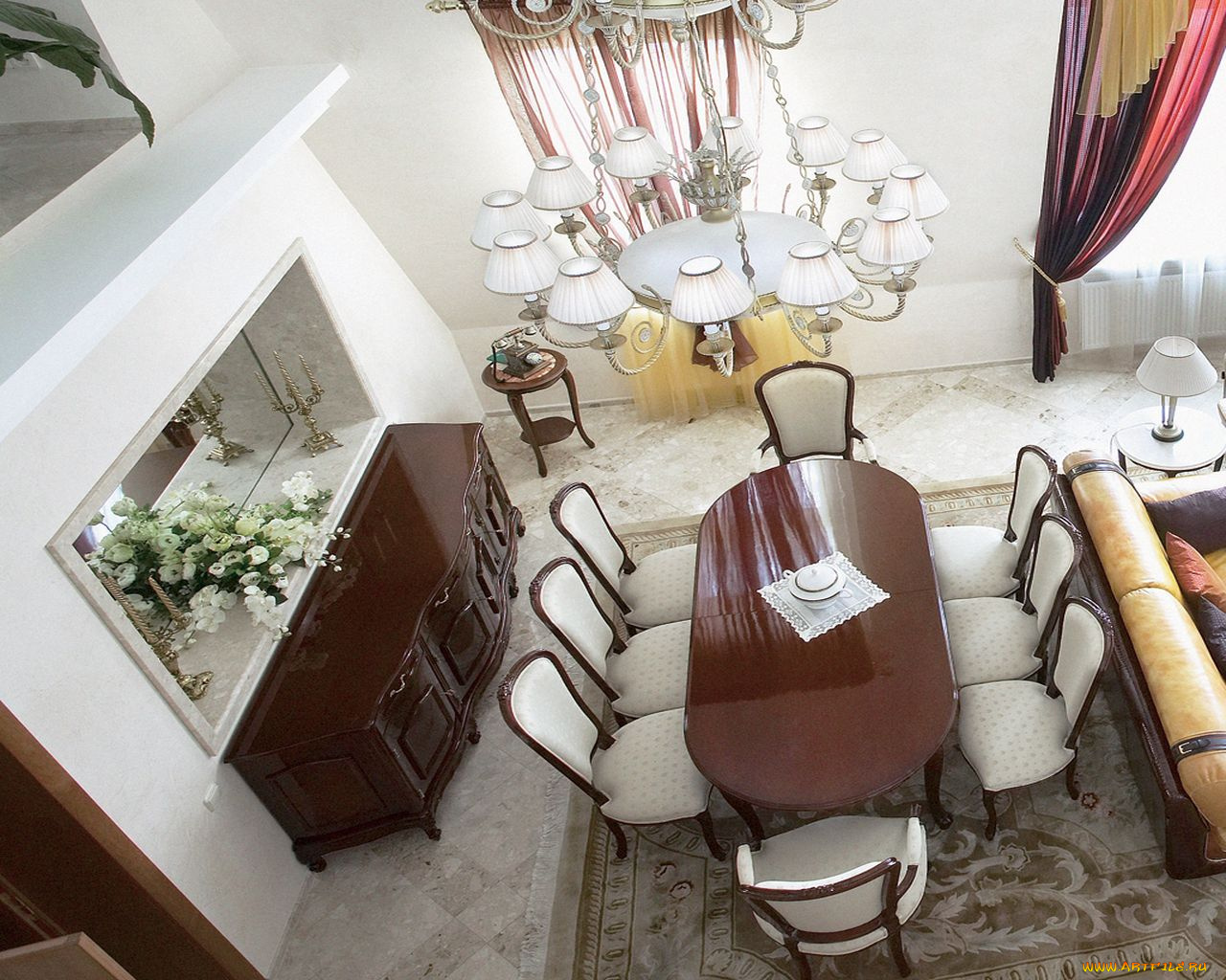 интерьер, столовая