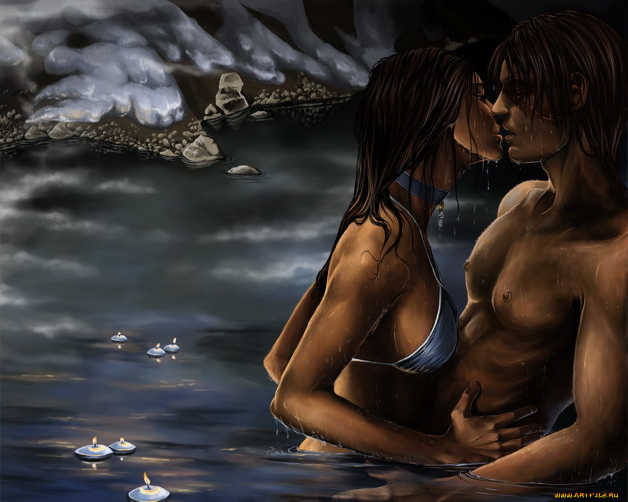 рисованные, люди