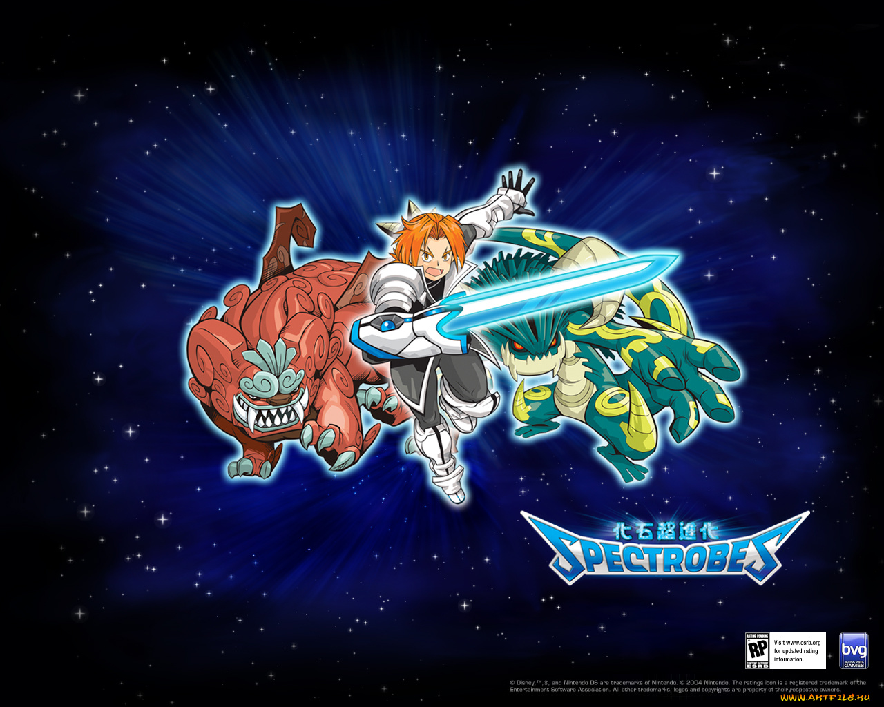 spectrobes, видео, игры