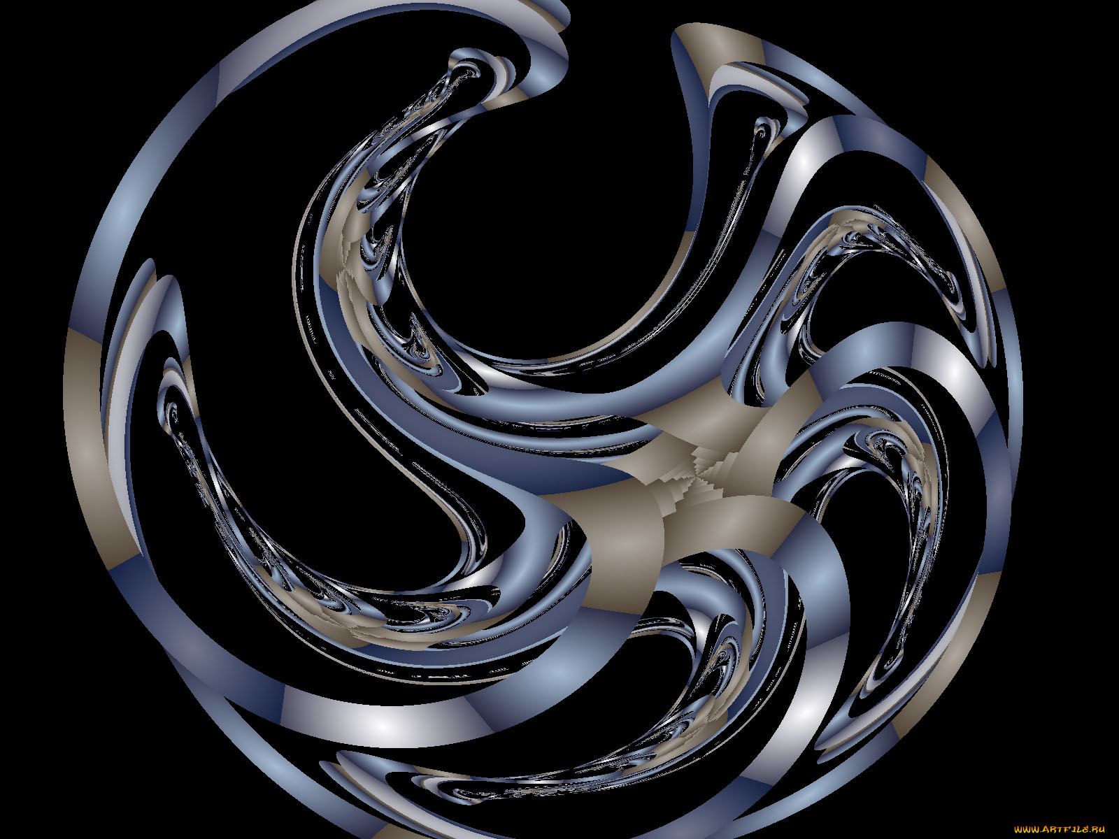 3д, графика, abstract, абстракции, узор, тёмный