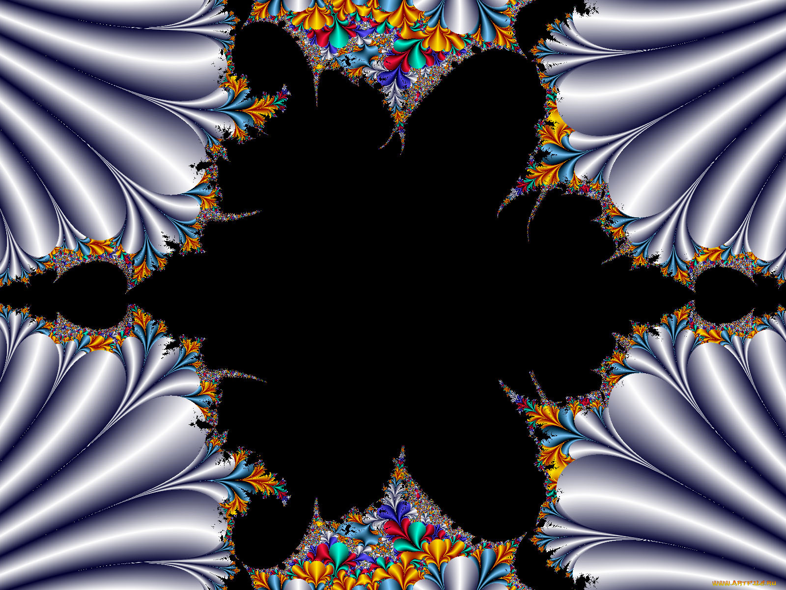 3д, графика, fractal, фракталы, узор