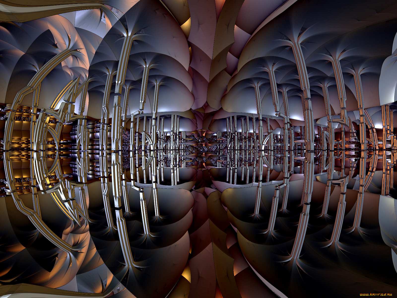 3д, графика, fractal, фракталы, узор, тёмный