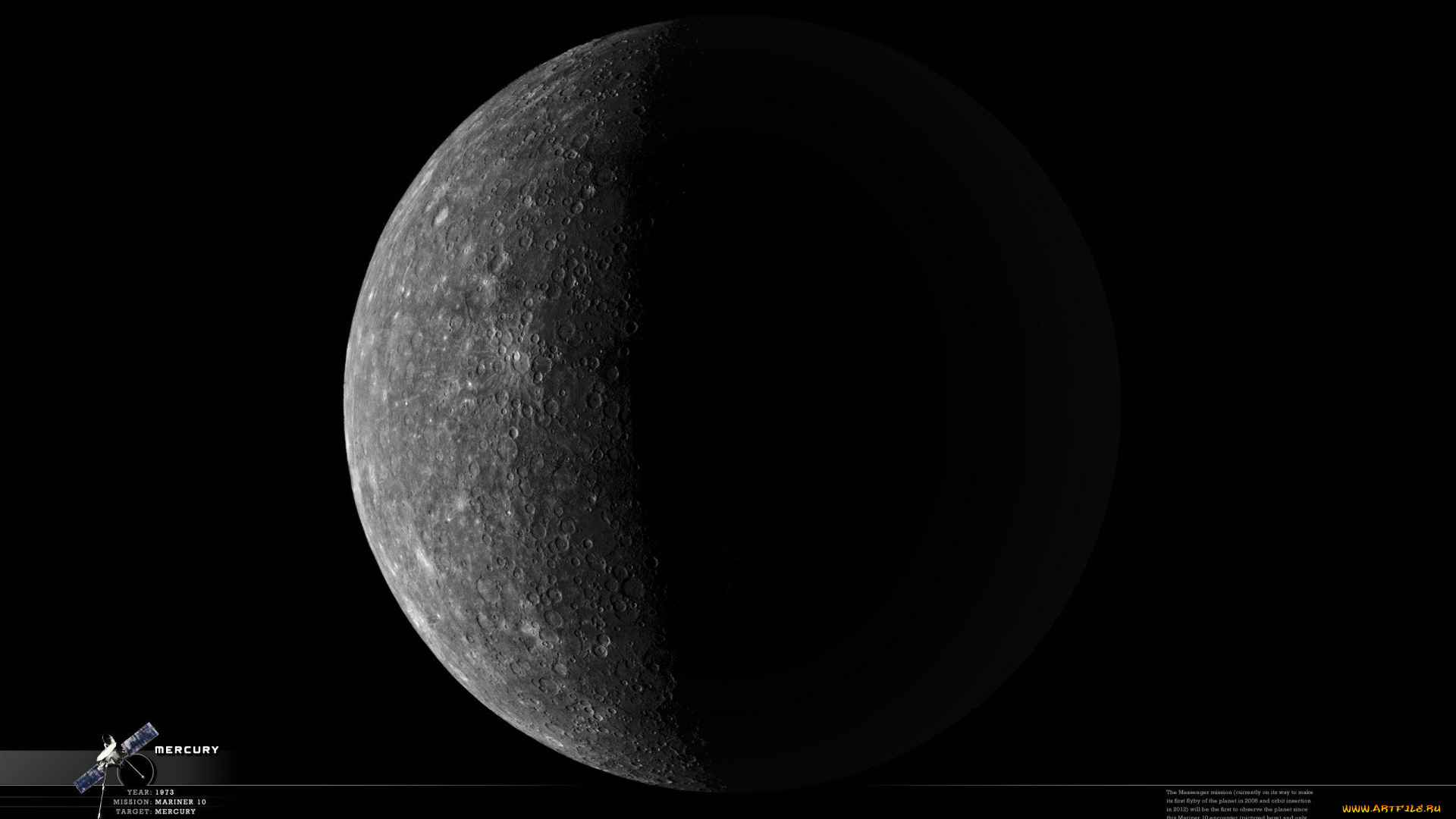 космос, меркурий, безконечность, тёмный, планета