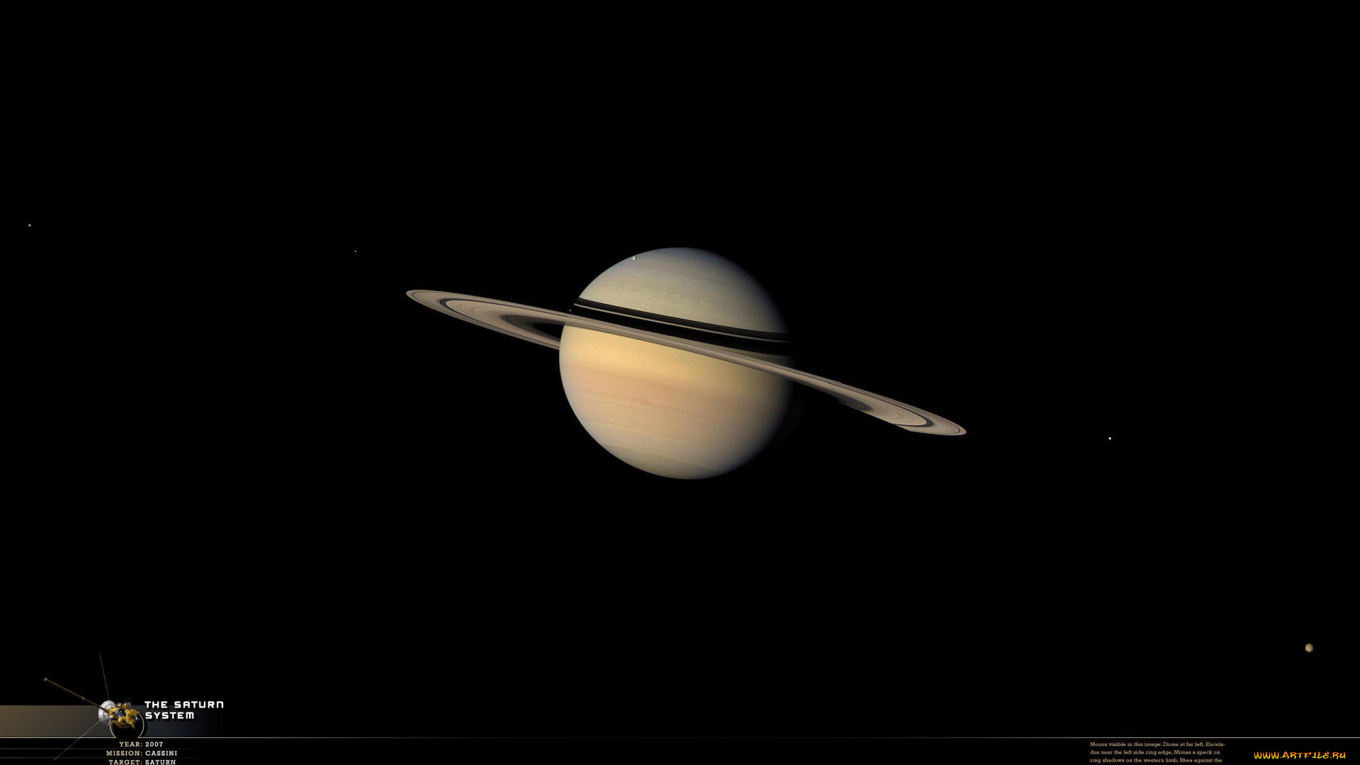 космос, сатурн, планета, тёмный, безконечность