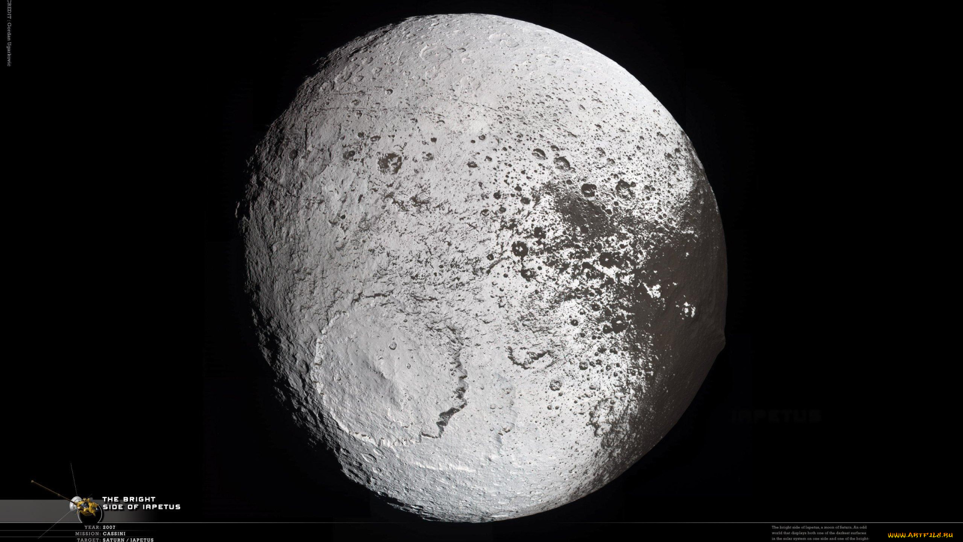 космос, спутники, сатурна, iapetus, спутник, планета, тёмный, безконечность