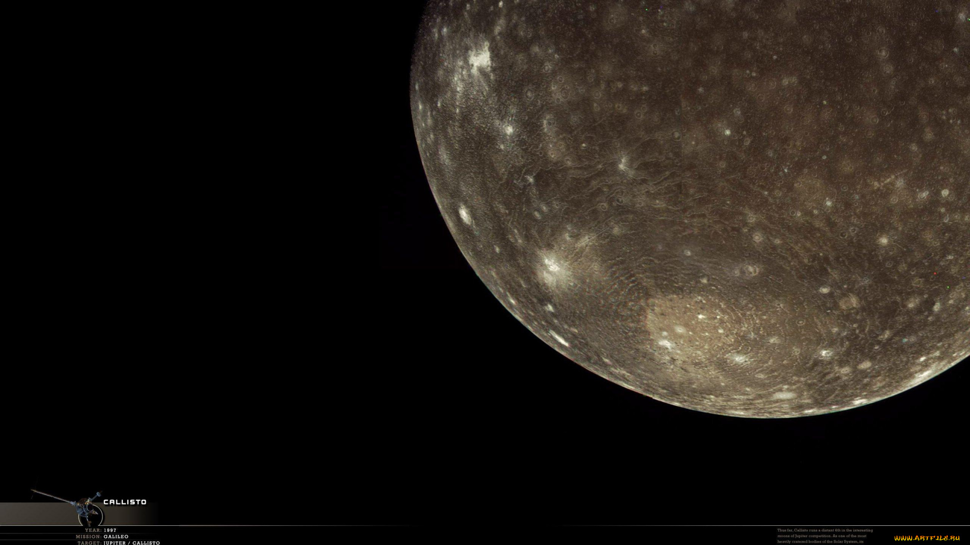 космос, спутники, юпитера, планета, тёмный, безконечность, калисто, спутник