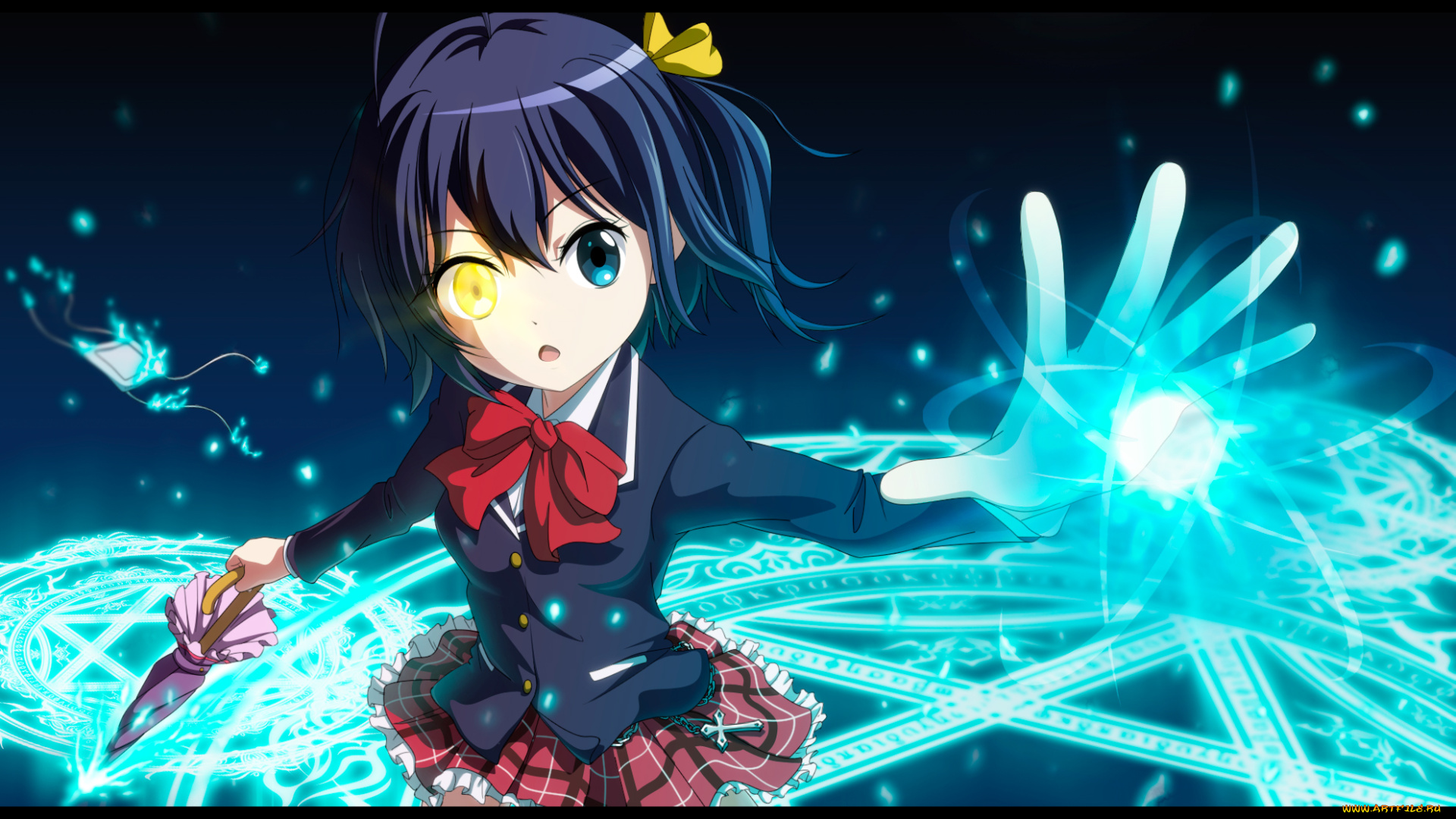 аниме, chuunibyou, demo, koi, ga, shitai, takanashi, rikka