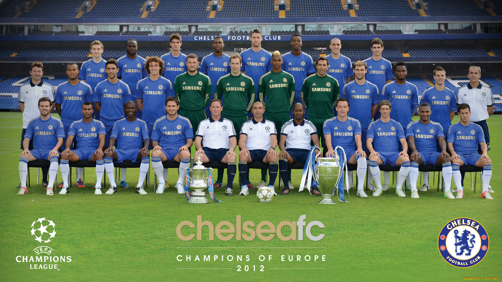 спорт, футбол, кубок, лиги, Чемпионов, стадион, Чесли, клуб, игроки, 12-13, года, англии, мяч