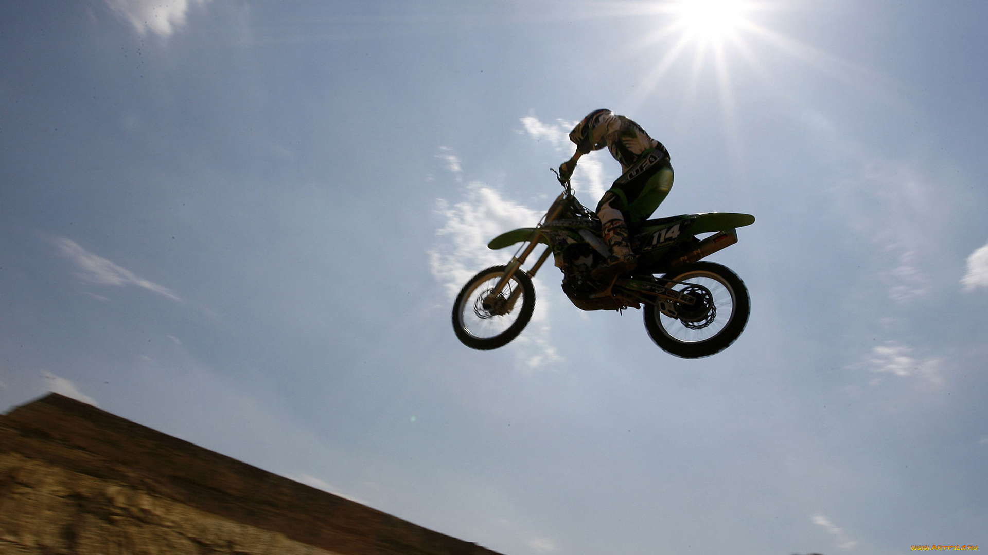 спорт, мотокросс, гонка, трасса, трамплин