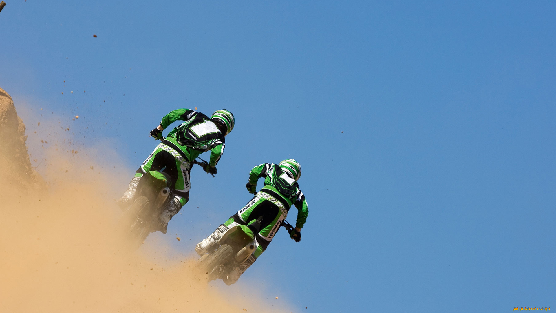 спорт, мотокросс, трасса, гонка