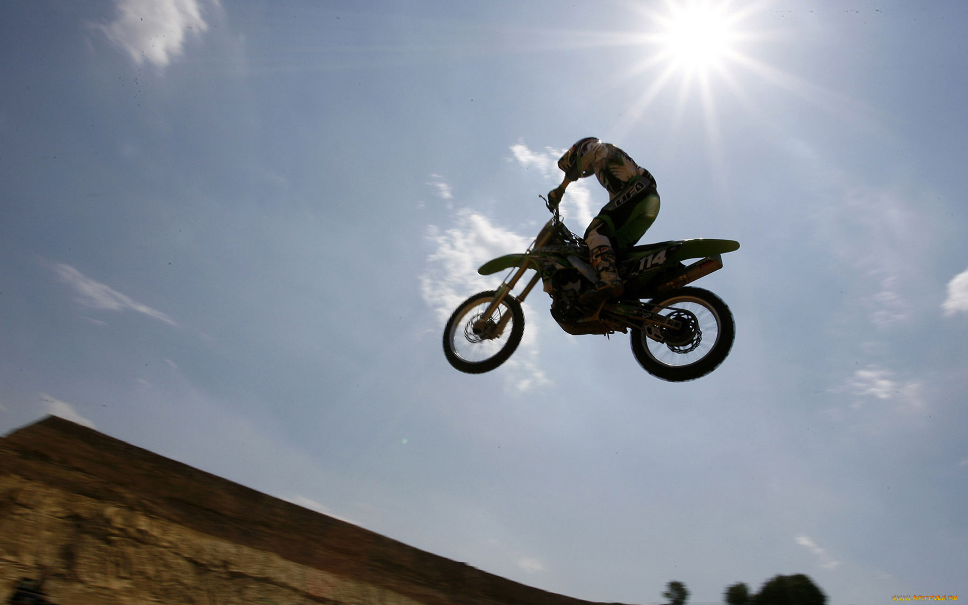 спорт, мотокросс, гонка, трасса, трамплин