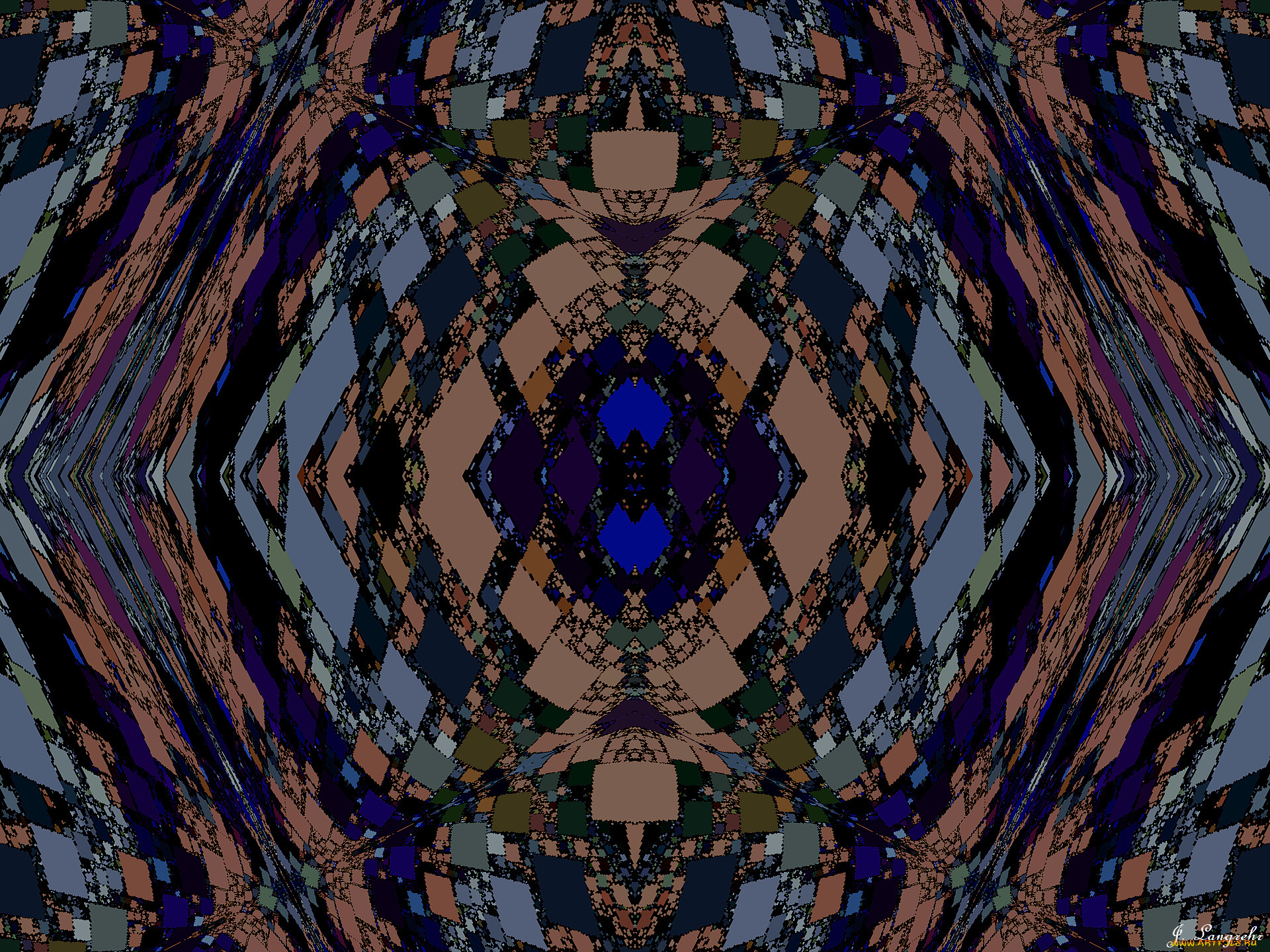 3д, графика, fractal, фракталы, узор, цвета, фон