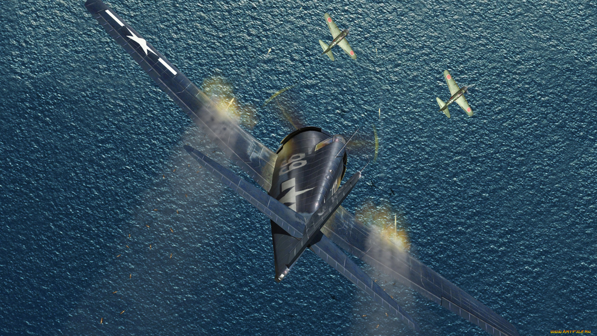 авиация, 3д, рисованые, graphic, вода