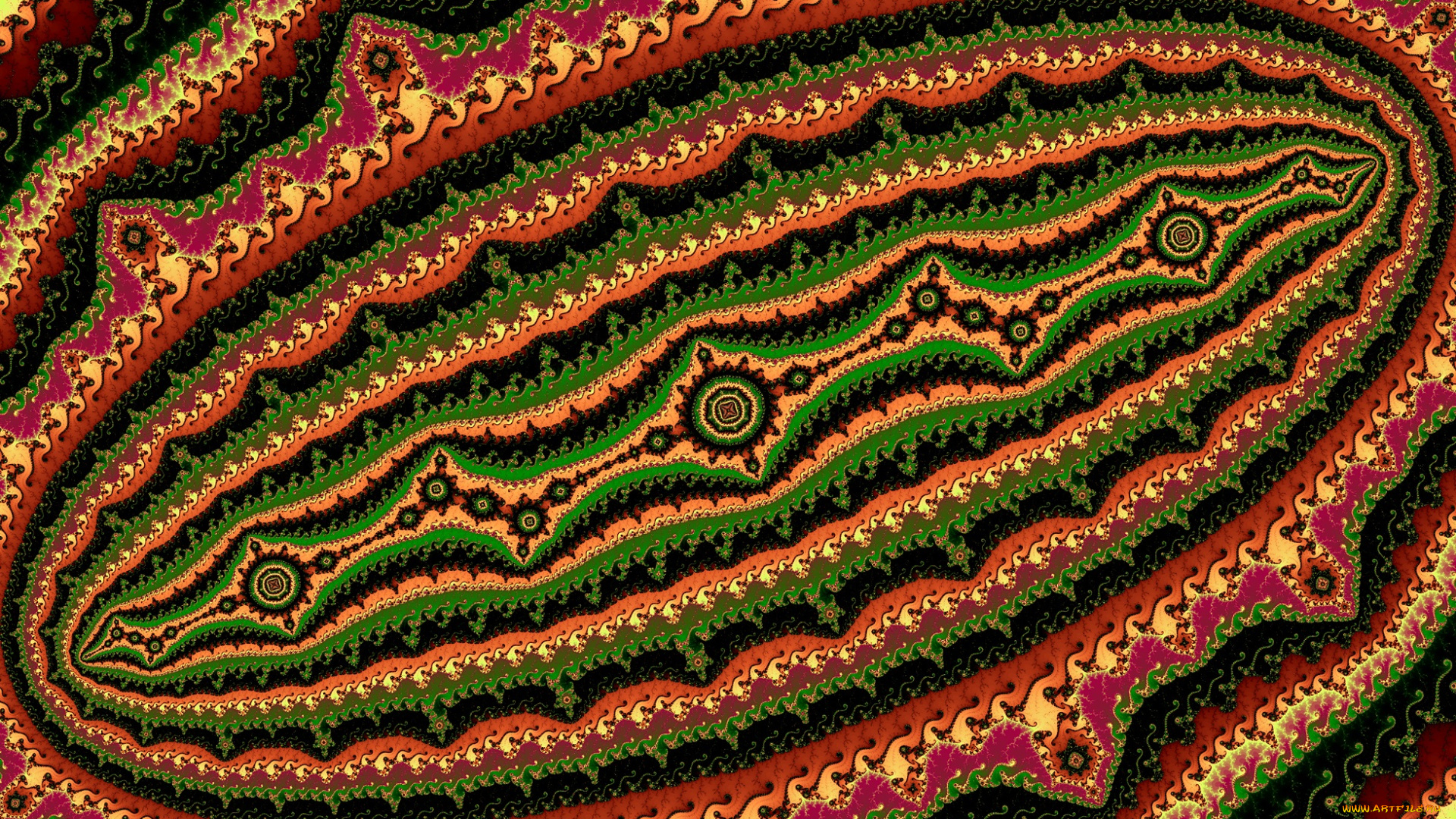 3д, графика, фракталы, , fractal, узор, фон, цвета