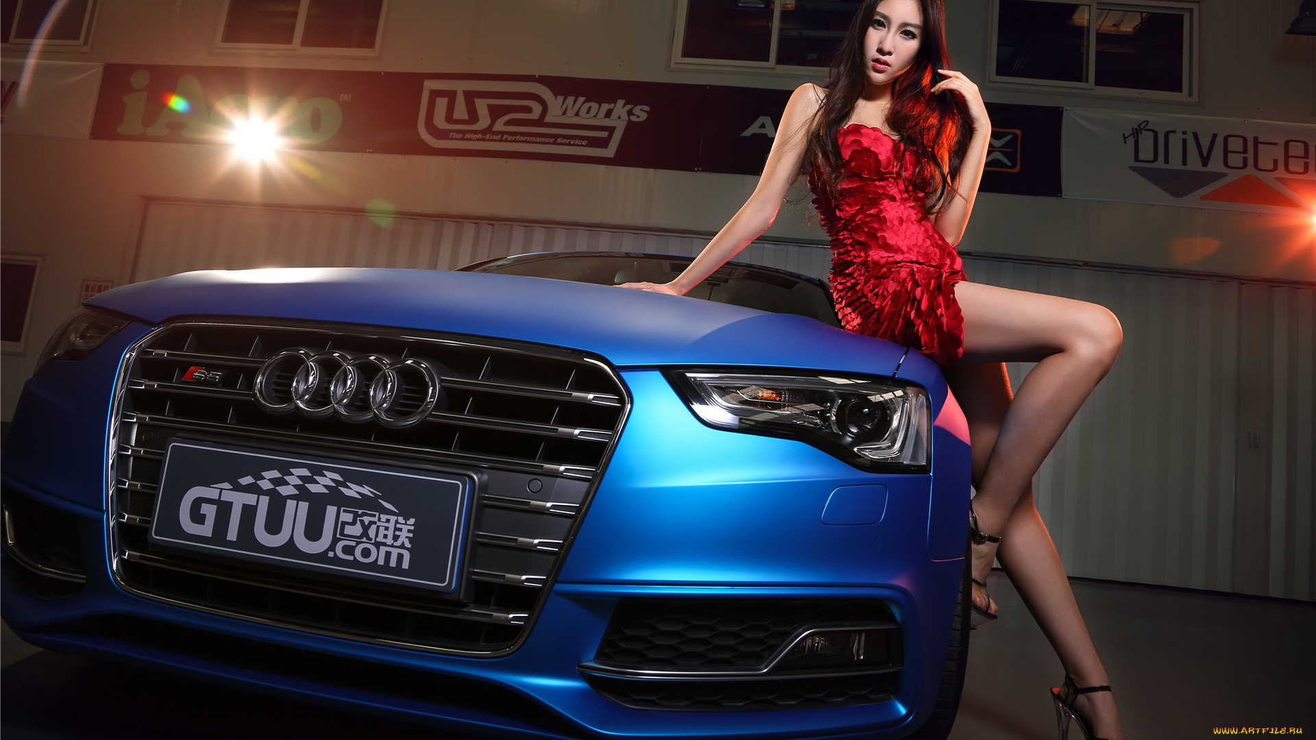 автомобили, авто, с, девушками, девушка, автомобиль, взгляд, азиатка