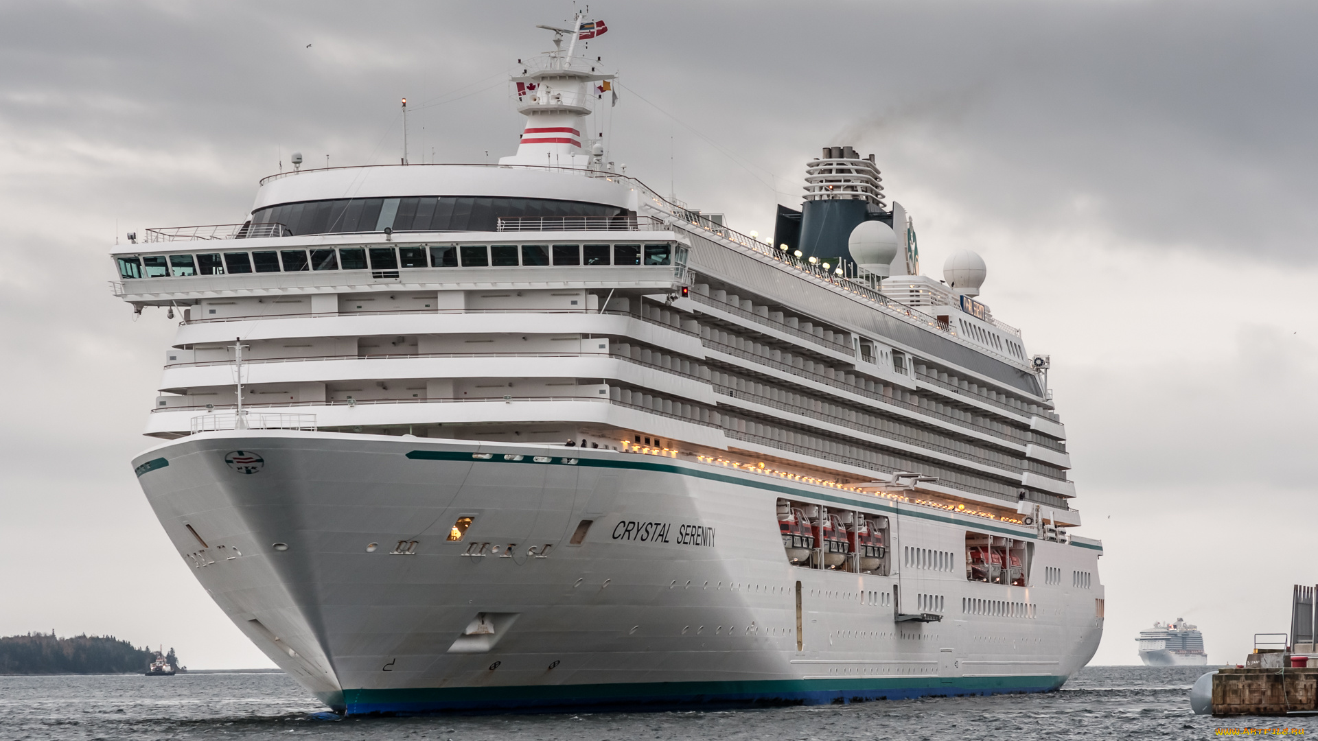 crystal, serenity, корабли, лайнеры, круиз, лайнер