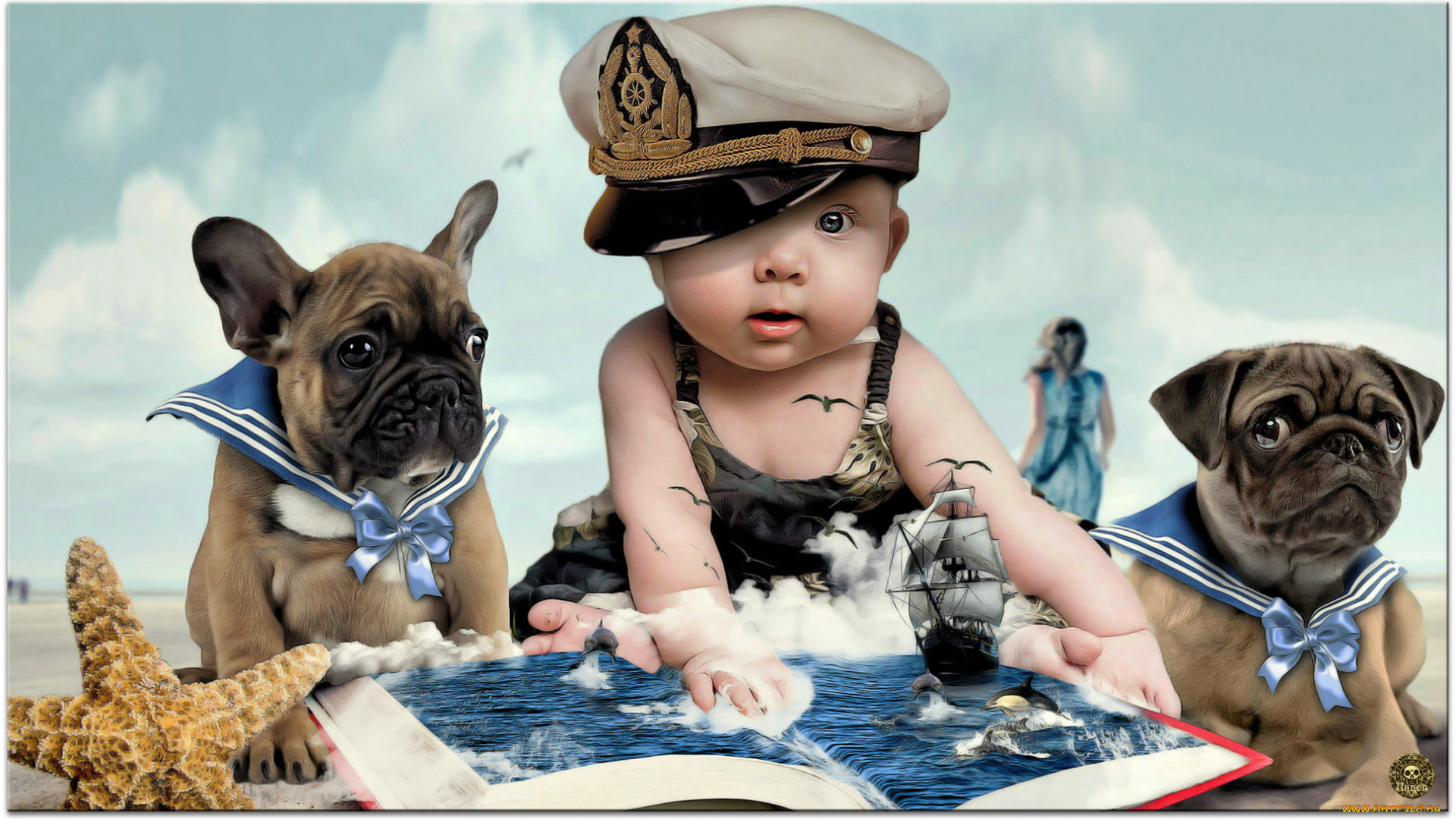 разное, компьютерный, дизайн, малыш