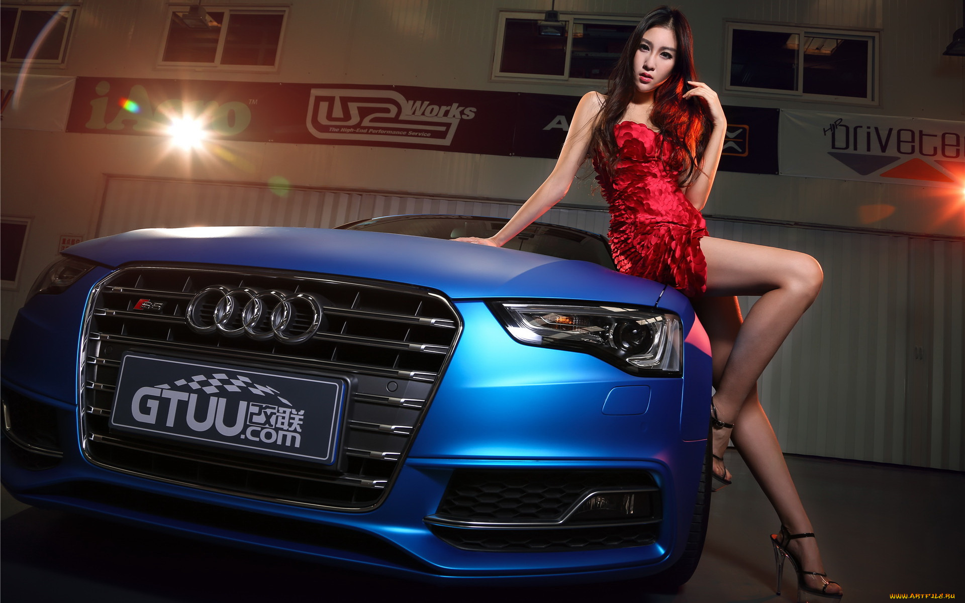 автомобили, авто, с, девушками, девушка, автомобиль, взгляд, азиатка