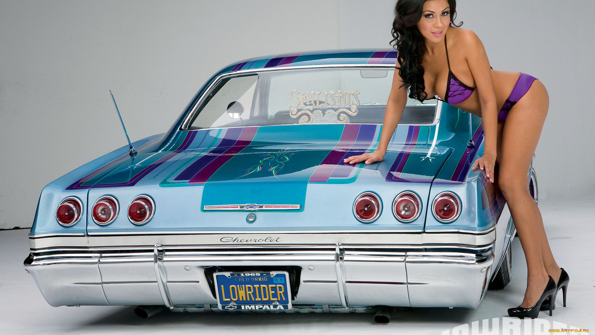 автомобили, -авто, с, девушками, impala