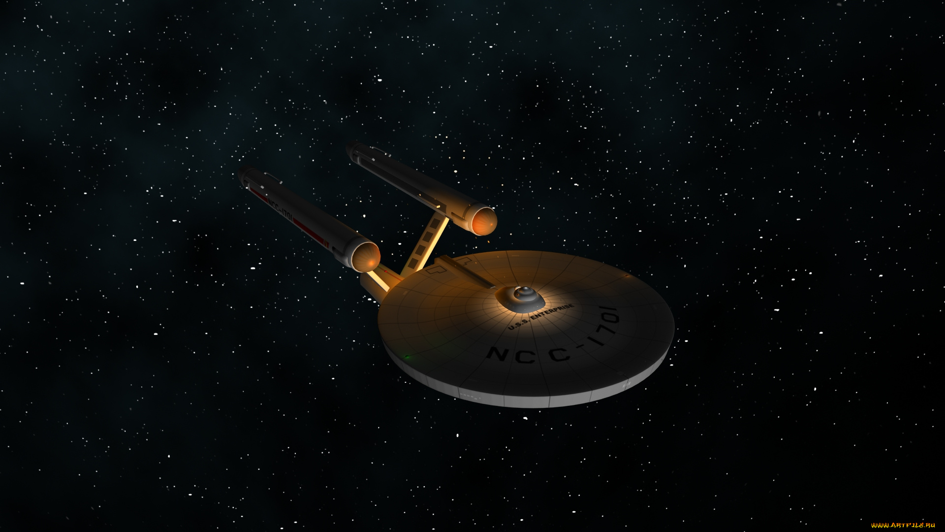 космос, арт, вселенная, полет, космический, корабль