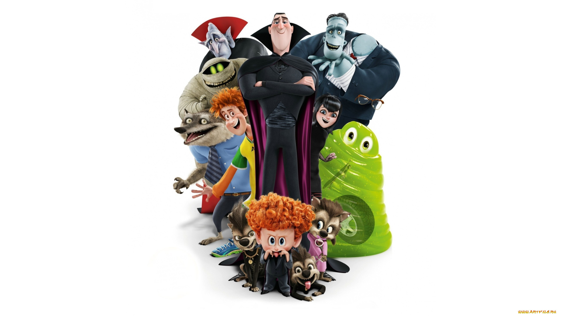 мультфильмы, -, , hotel, transylvania, 2, монстры, на, каникулах, monsters, on, vacation, 2, hotel, transylvania