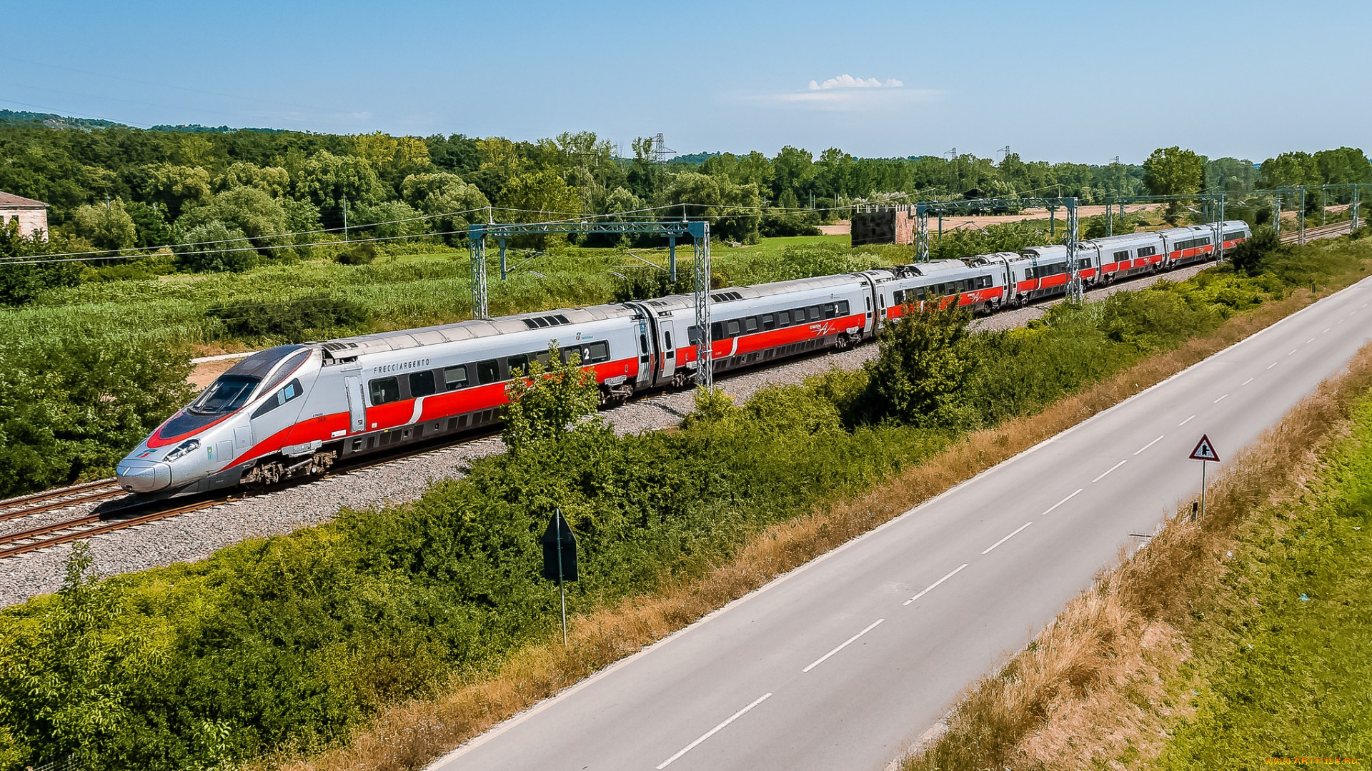 техника, поезда, локомотив, состав, рельсы, дорога, железная