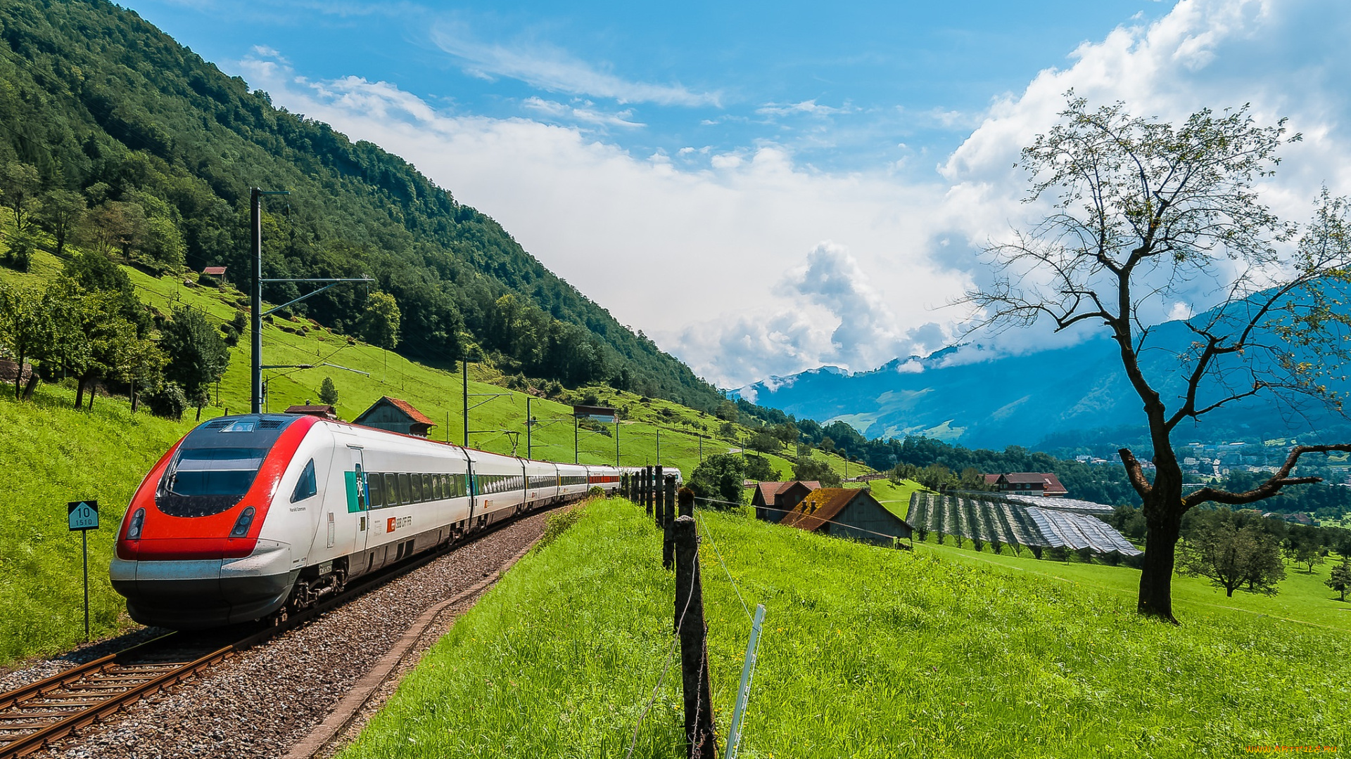 техника, поезда, рельсы, дорога, железная, состав, локомотив