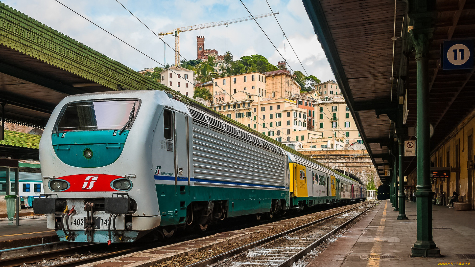 техника, поезда, состав, рельсы, локомотив, железная, дорога