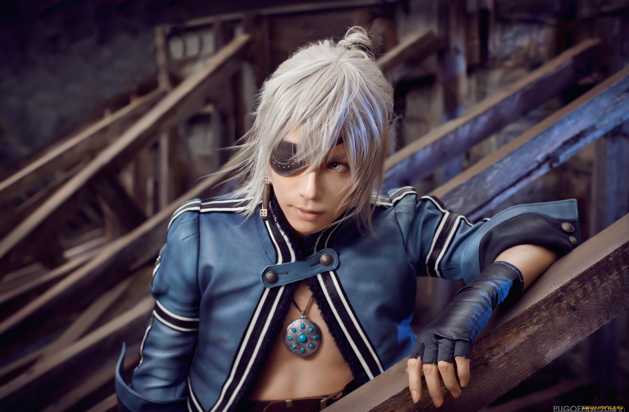 разное, cosplay, , косплей, повязка, аниме, арт, взгляд, парень