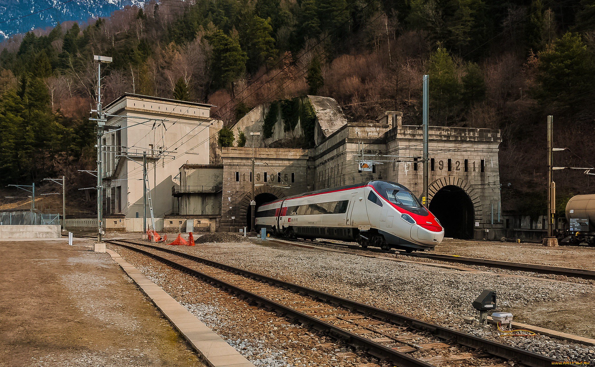 техника, поезда, состав, локомотив, рельсы, дорога, железная