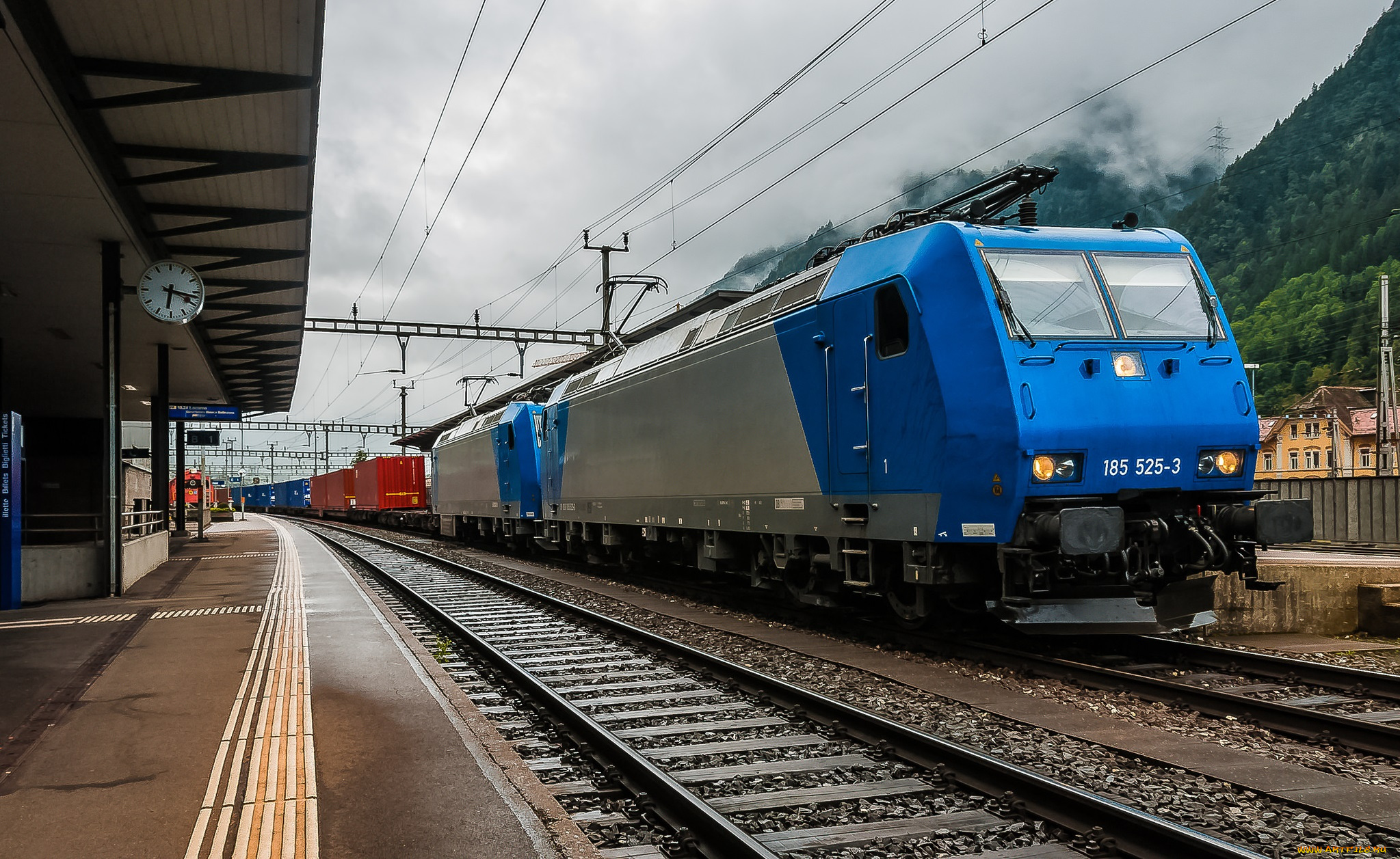 техника, электровозы, состав, локомотив, рельсы, дорога, железная