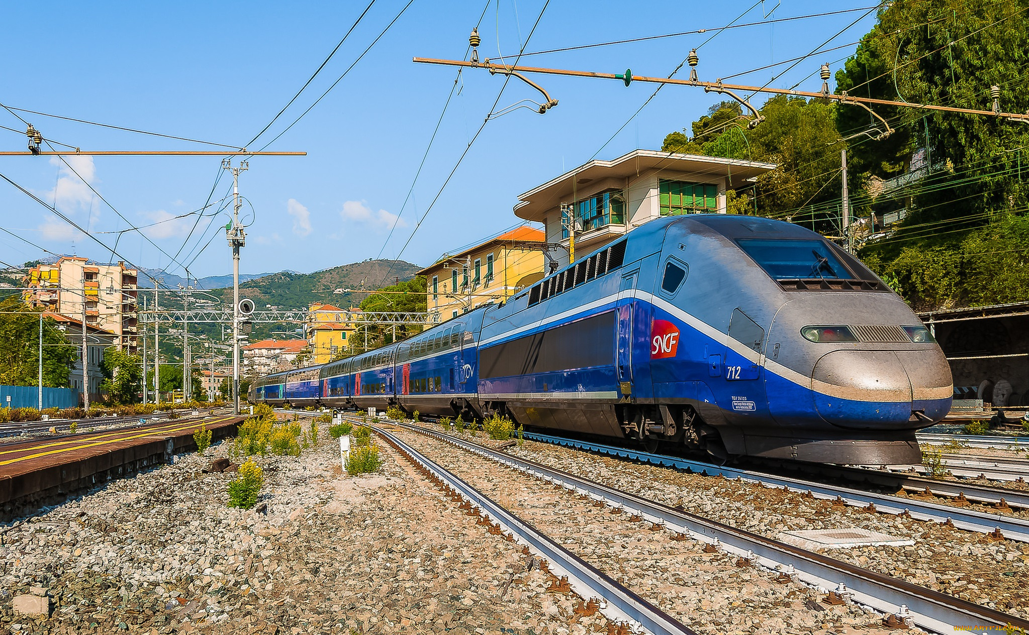 техника, поезда, железная, состав, локомотив, рельсы, дорога