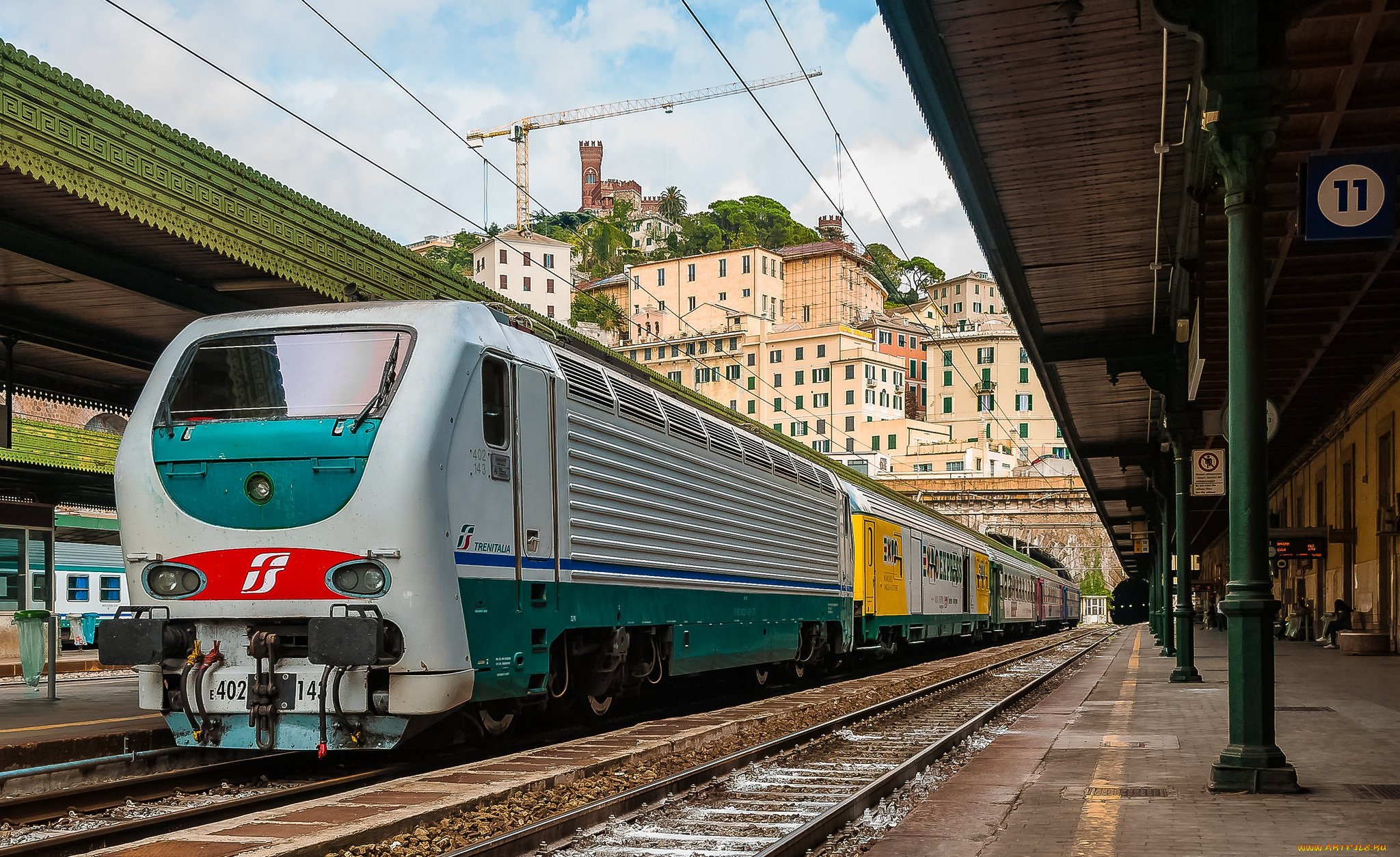 техника, поезда, состав, рельсы, локомотив, железная, дорога