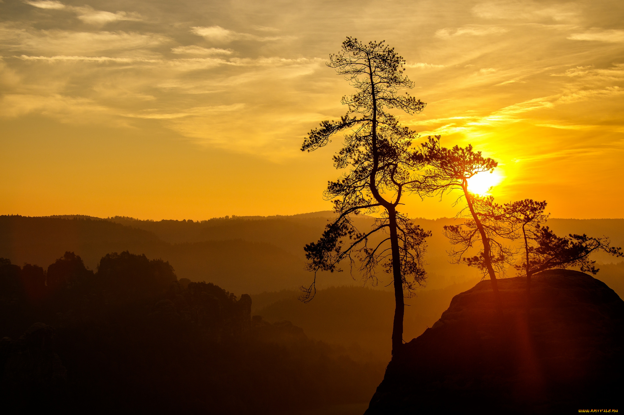 природа, восходы, закаты, рассвет