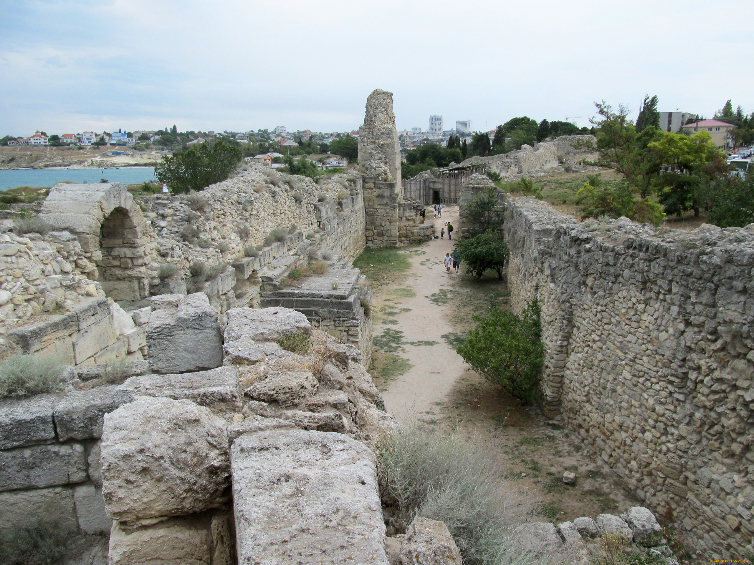 херсонес, города, -, исторические, , архитектурные, памятники, камни, руины, крепостные, крым, стены