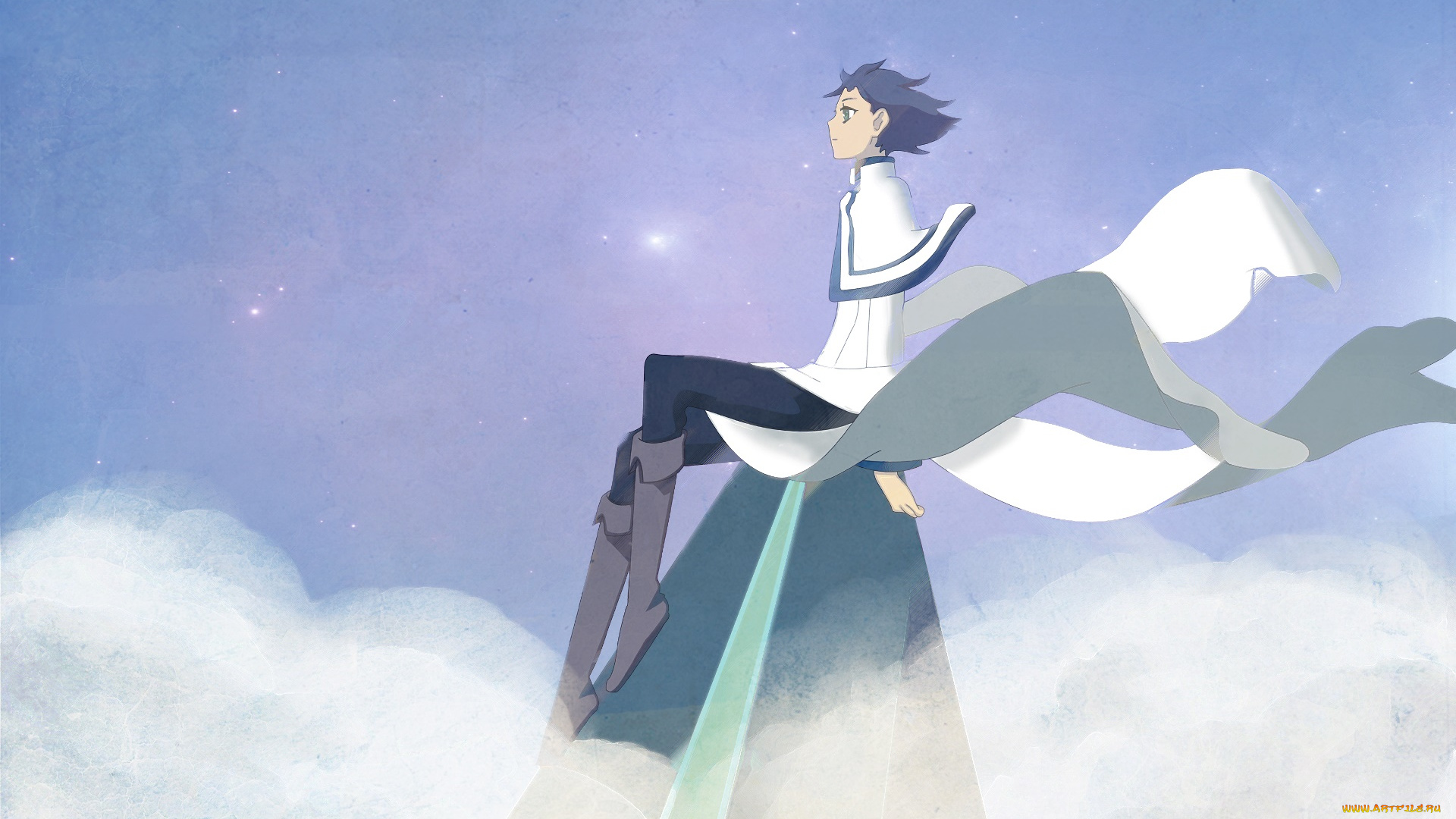 аниме, 07, ghost, персонаж