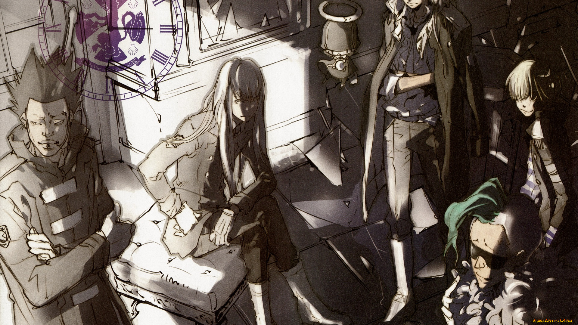 аниме, katekyo, hitman, reborn, вария