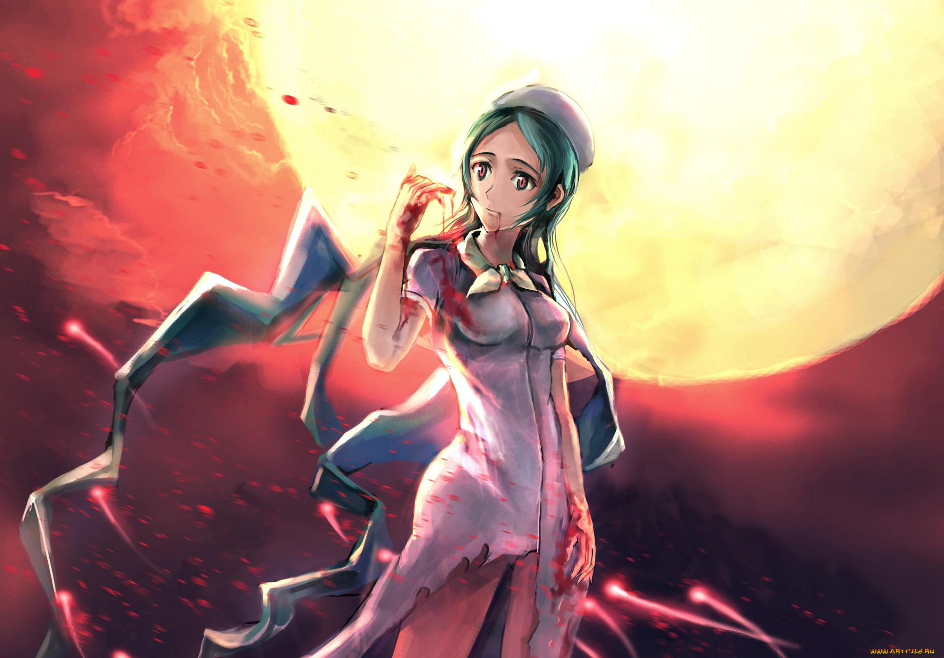 аниме, shiki, kunihiro, ritsuko