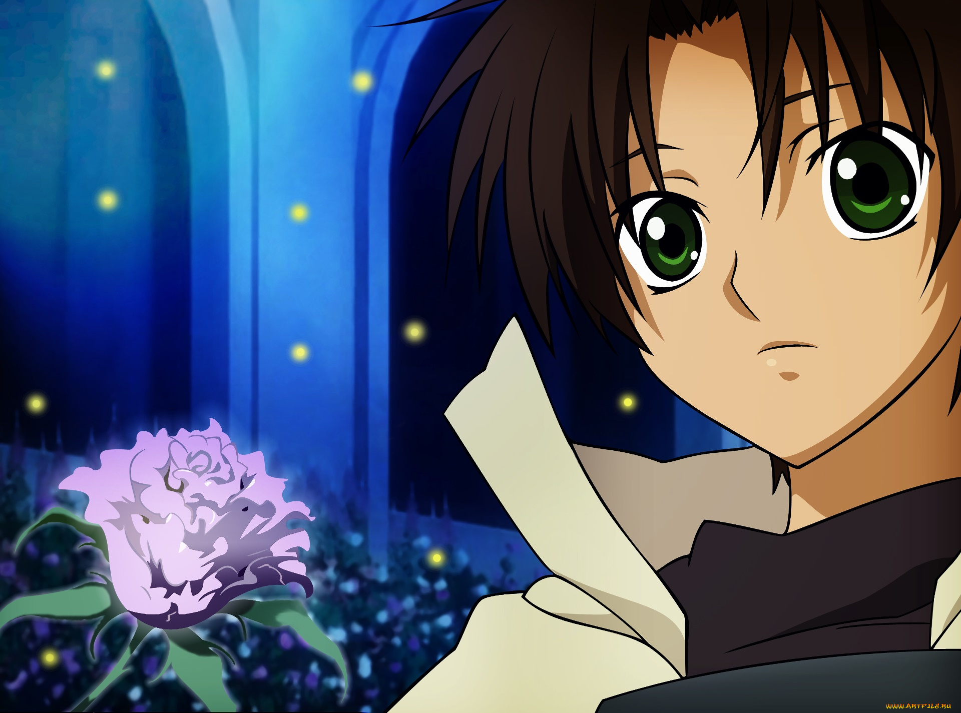 аниме, 07, ghost, персонаж