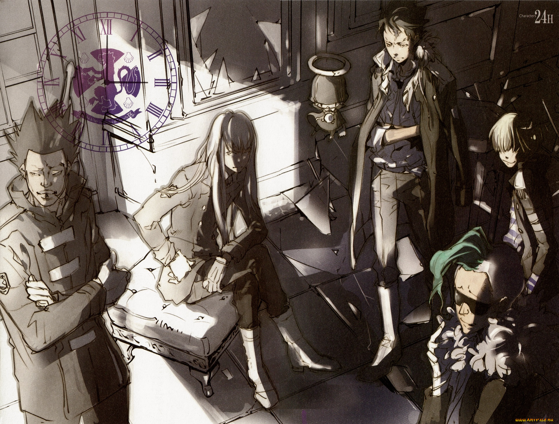 аниме, katekyo, hitman, reborn, вария