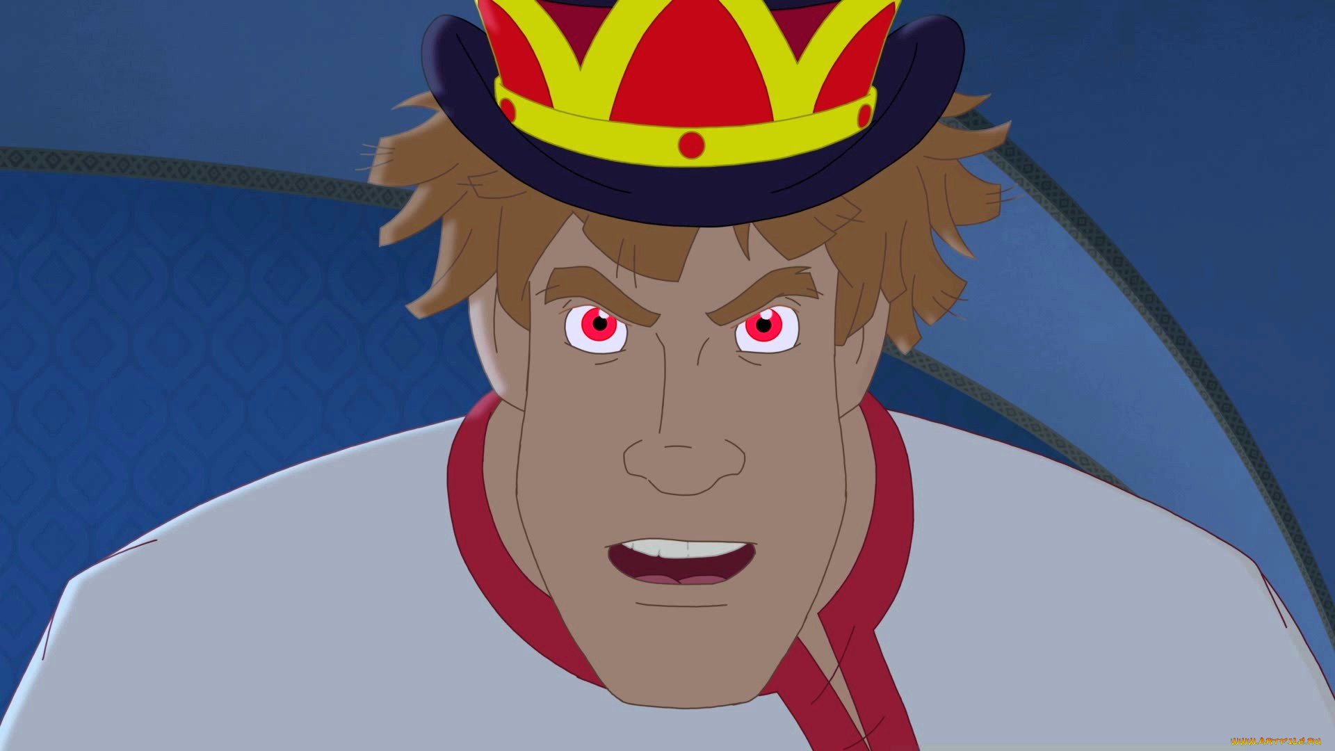 мультфильмы, иван, царевич, и, серый, волк, 3, эмоции, лицо, корона