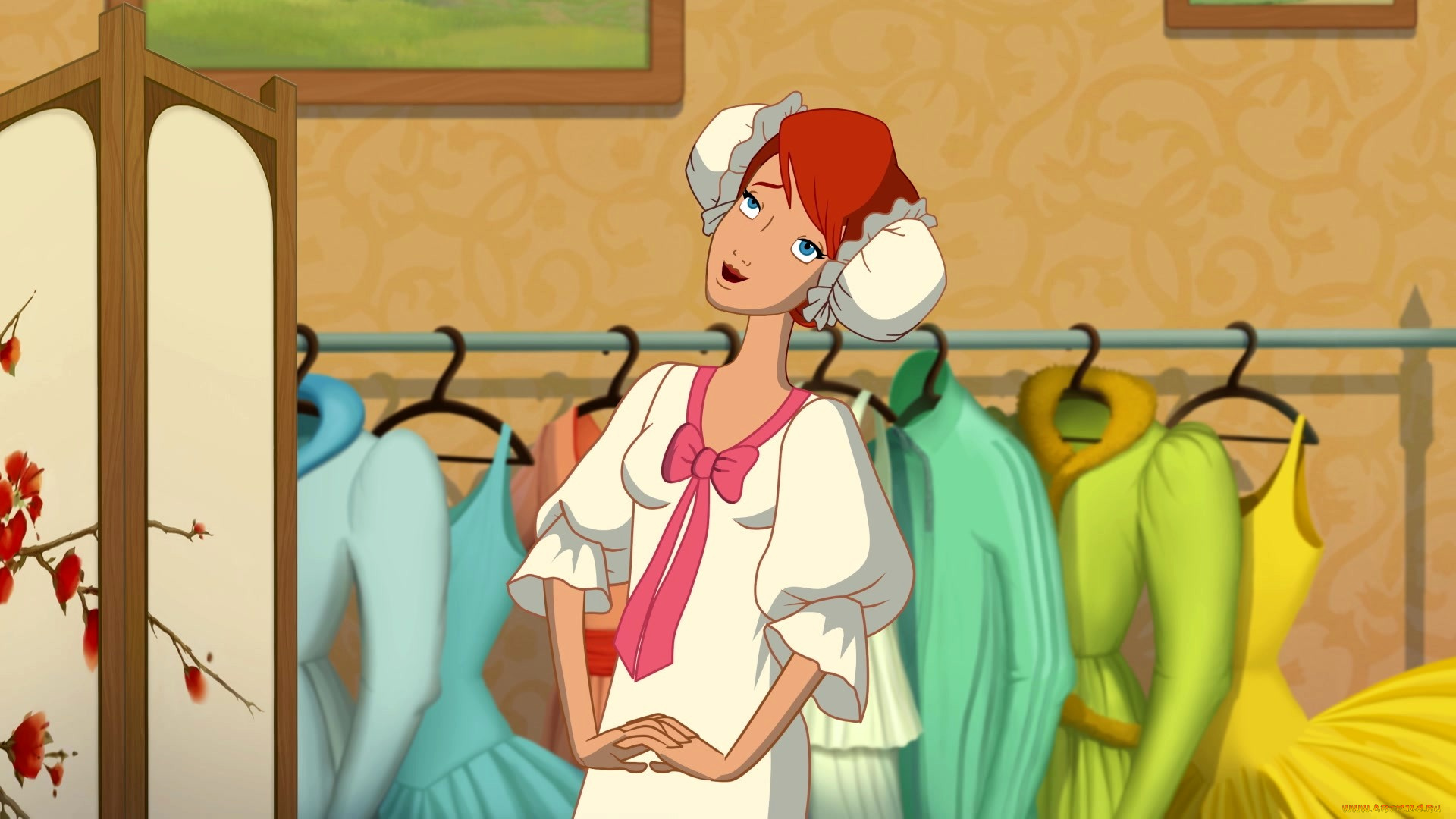 мультфильмы, иван, царевич, и, серый, волк, 3, одежда, эмоции, платье, девушка