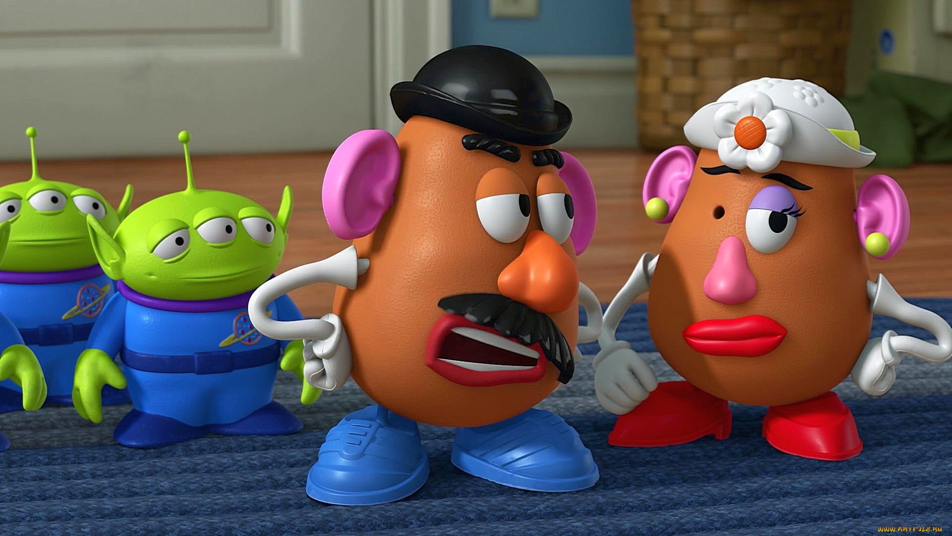 мультфильмы, toy, story, 3, разговор, игрушка, шляпа