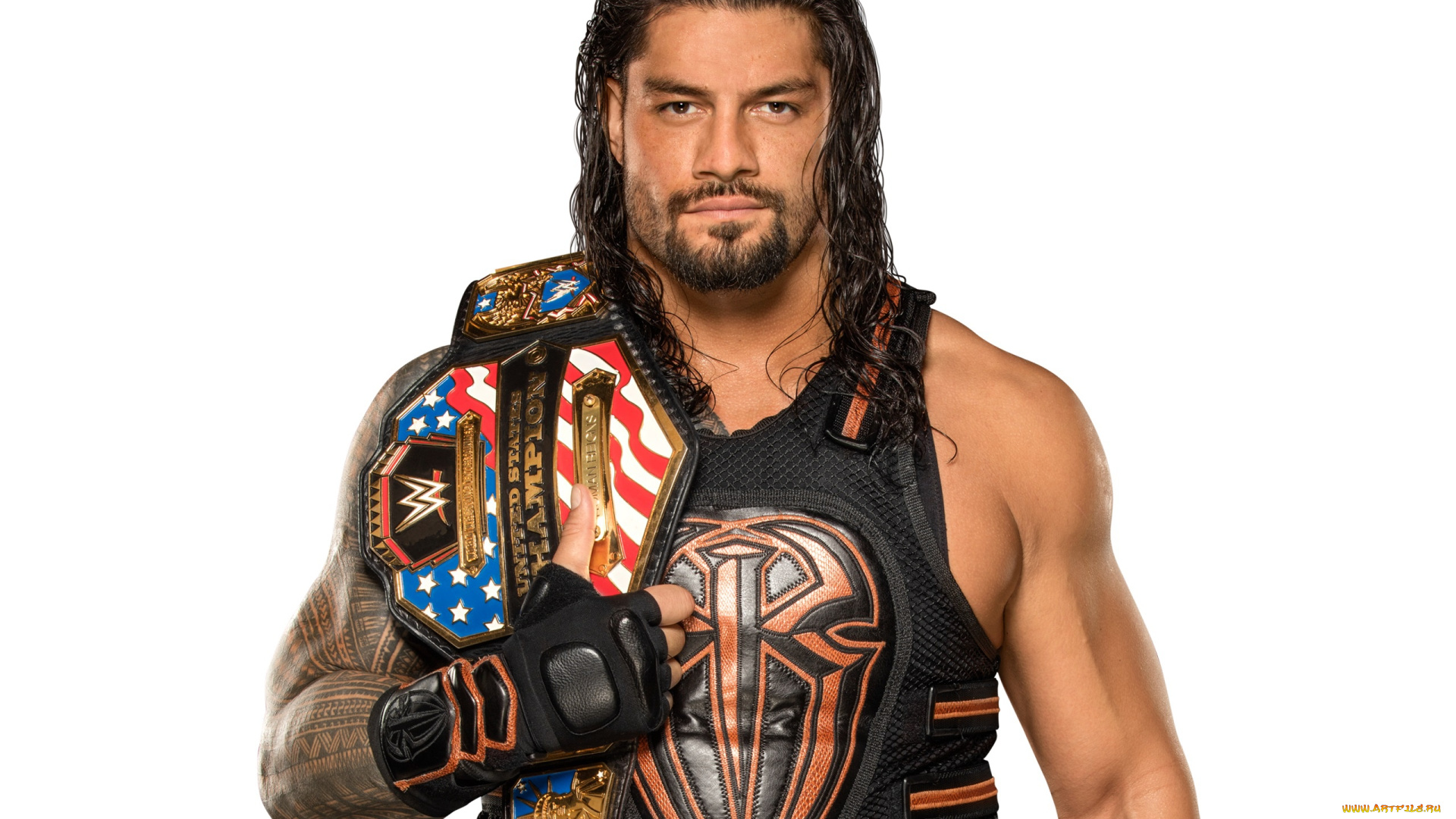 мужчины, roman, reigns, мускулы, атлет, рестлер, тату, перчатка