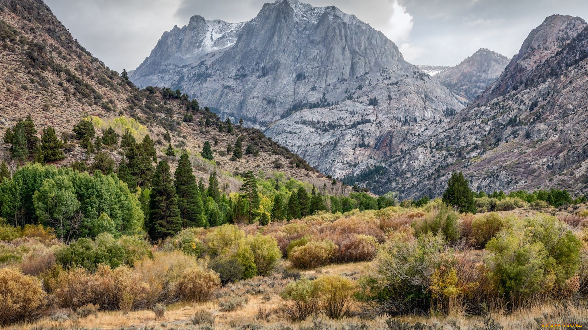 природа, горы, простор