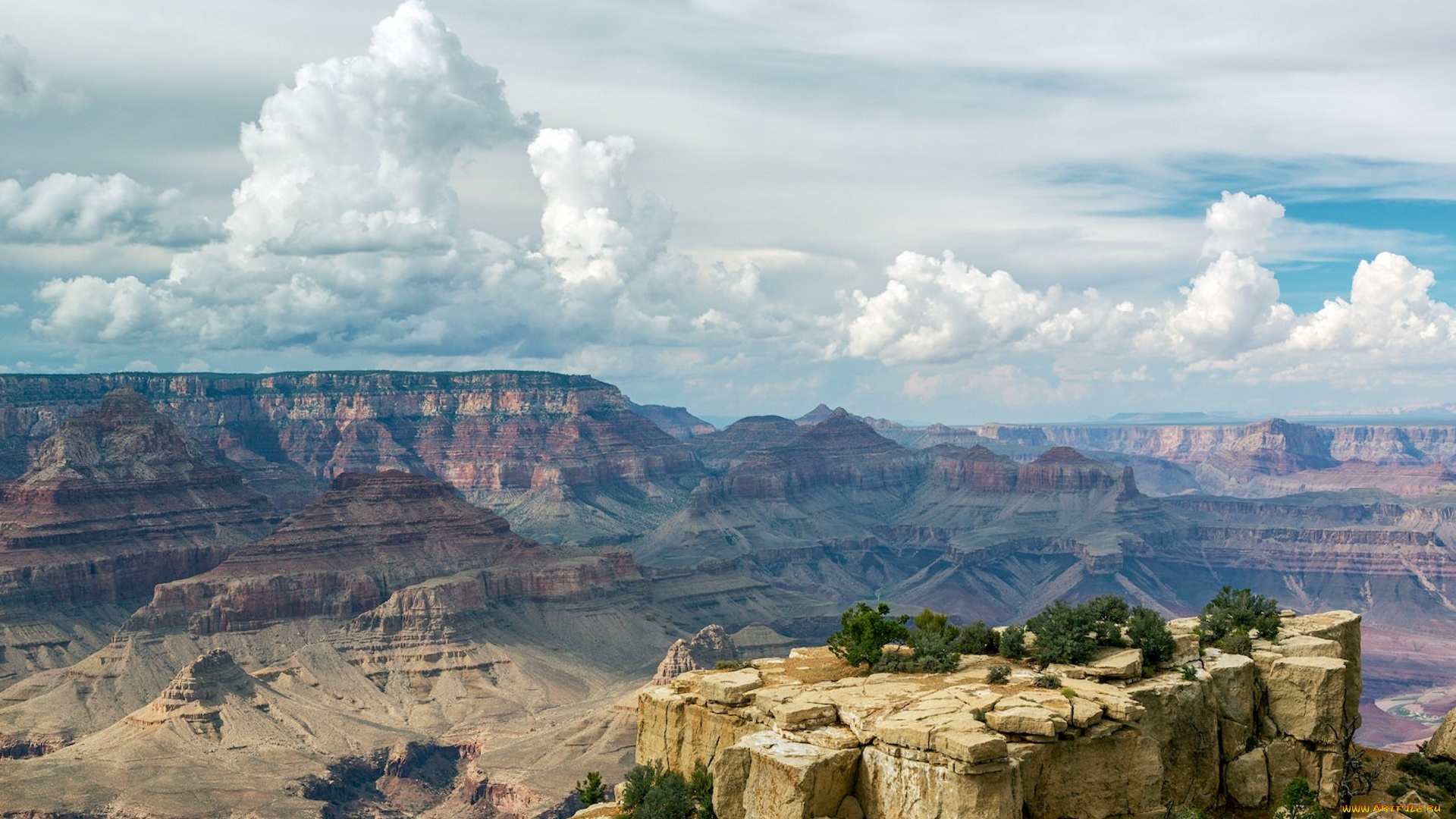 природа, горы, простор