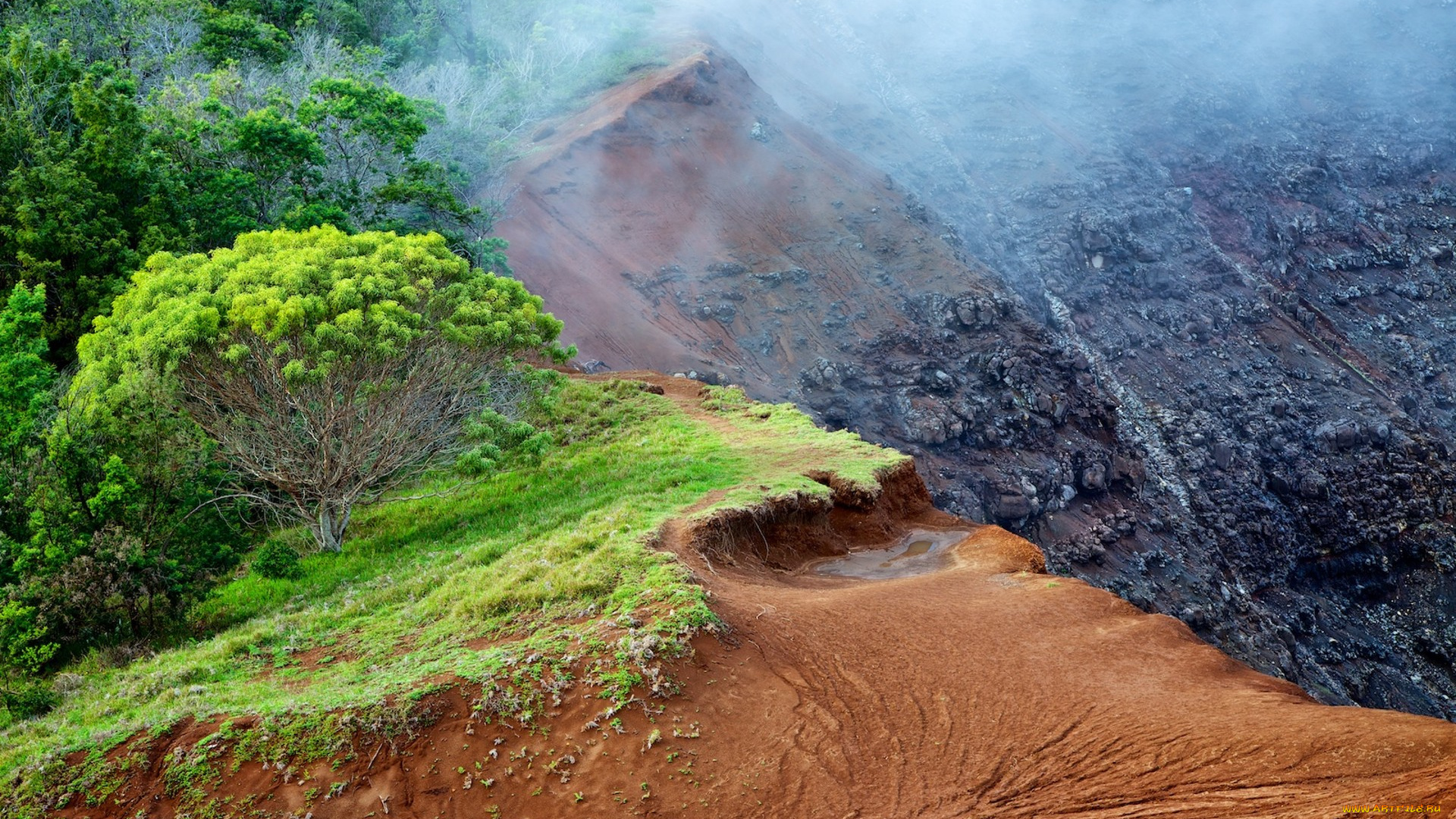 природа, горы, простор