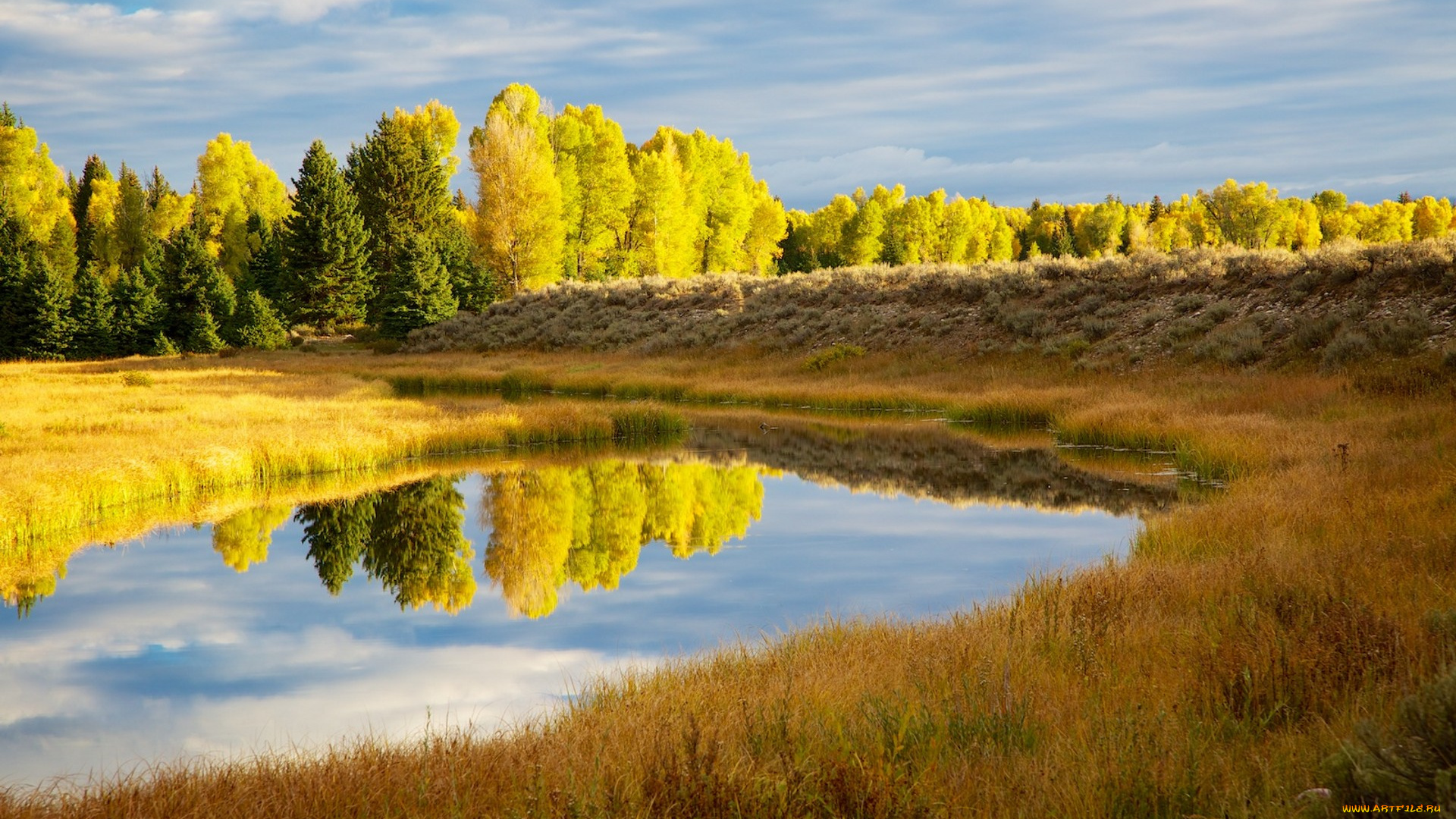 природа, реки, озера, простор