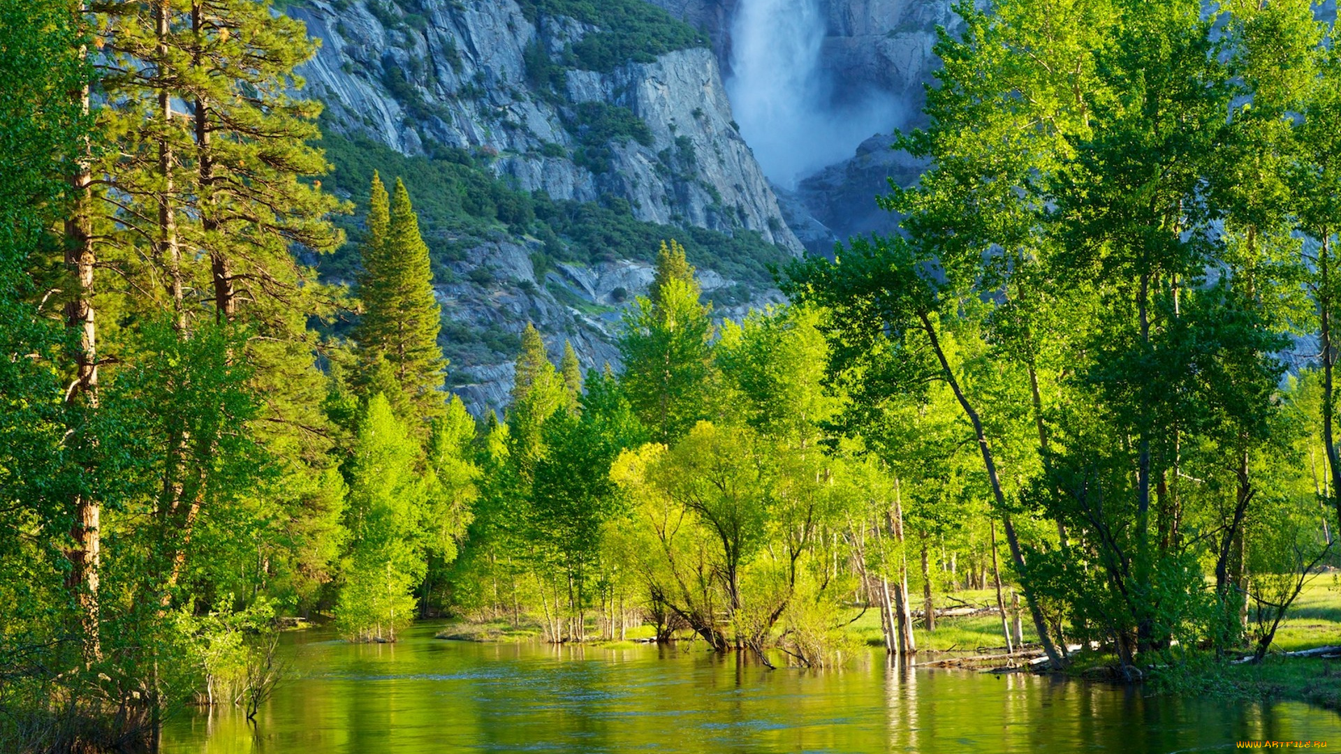 природа, реки, озера, простор